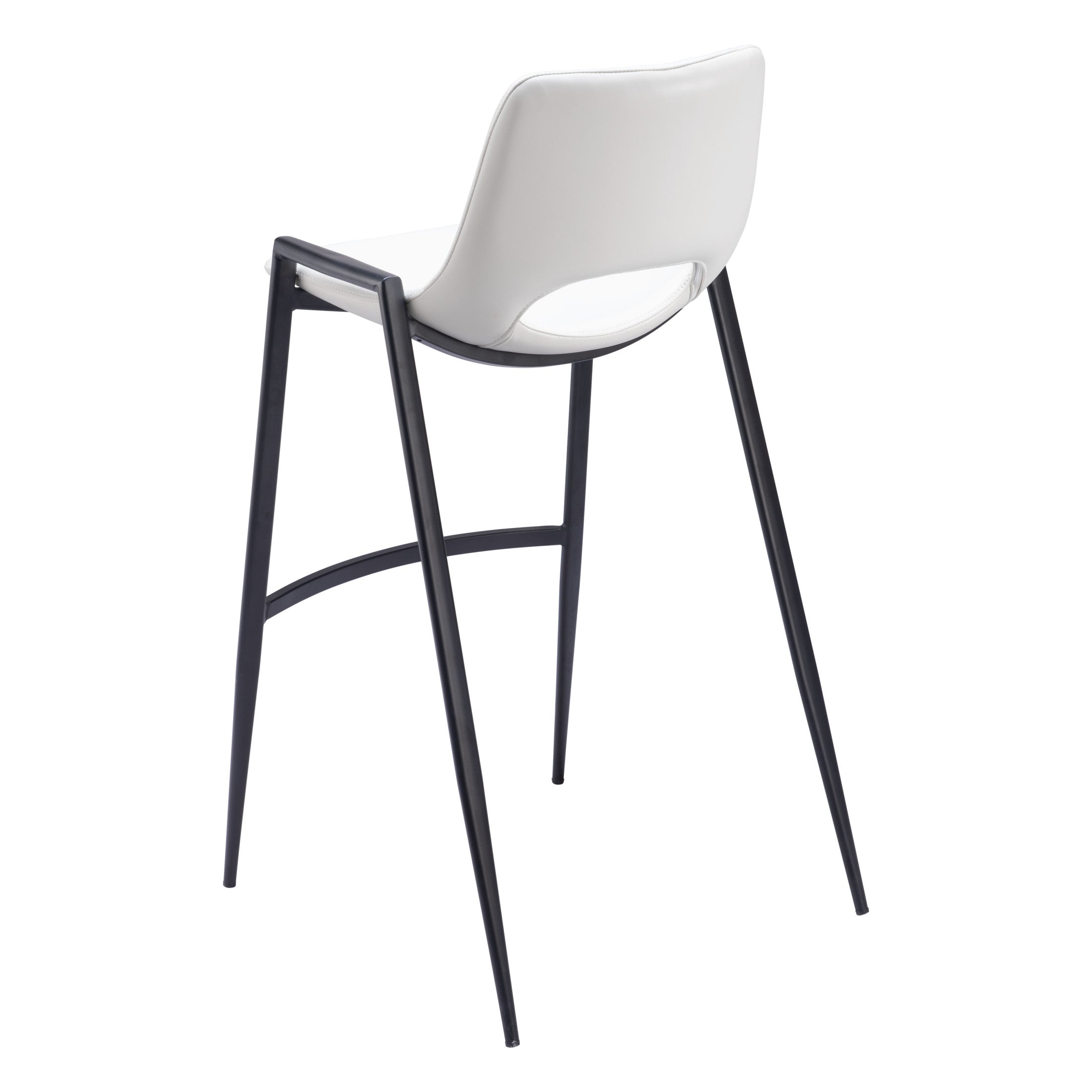 Desi Barstool (Set of 2) White