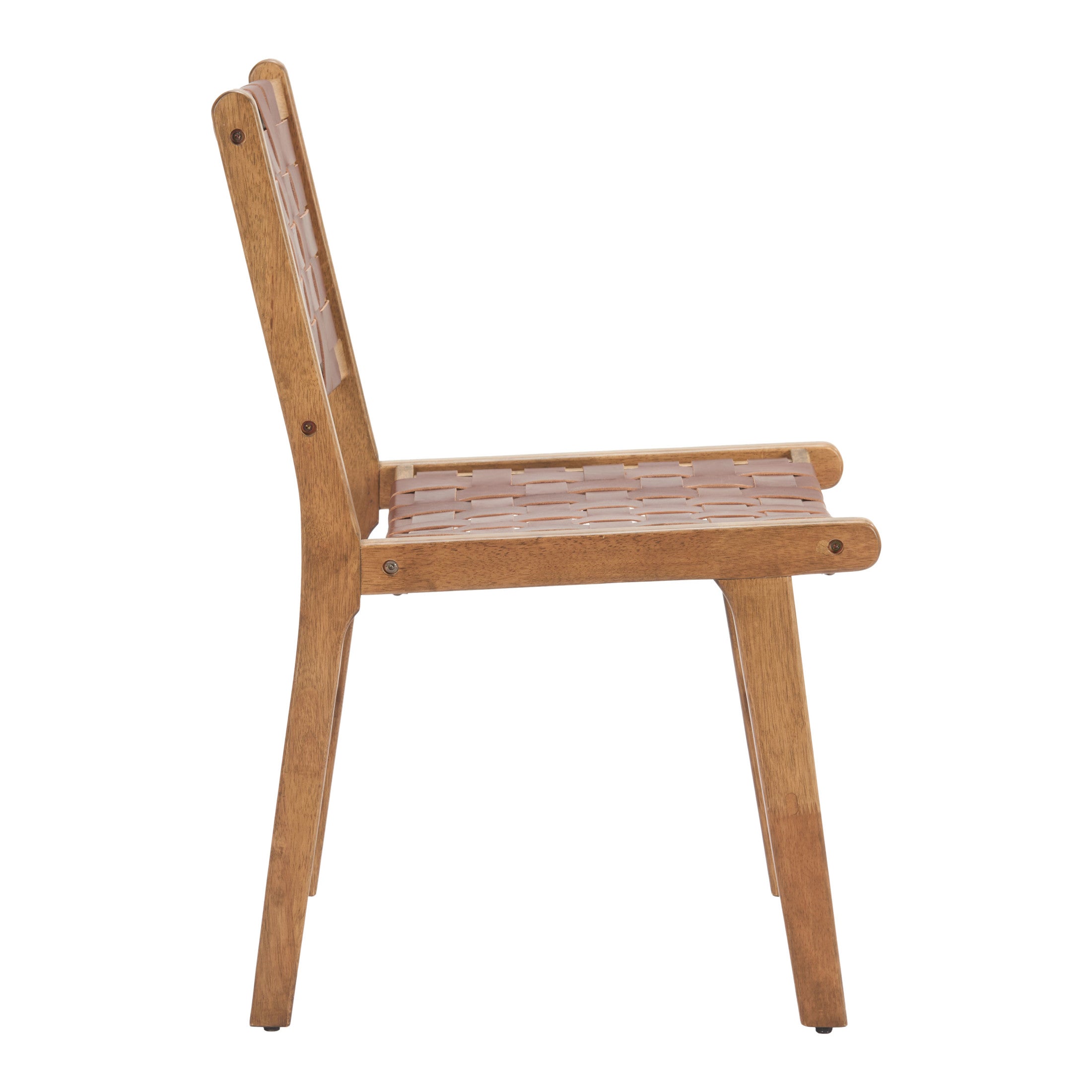 Feder Dining Chair (Set of 2) Brown