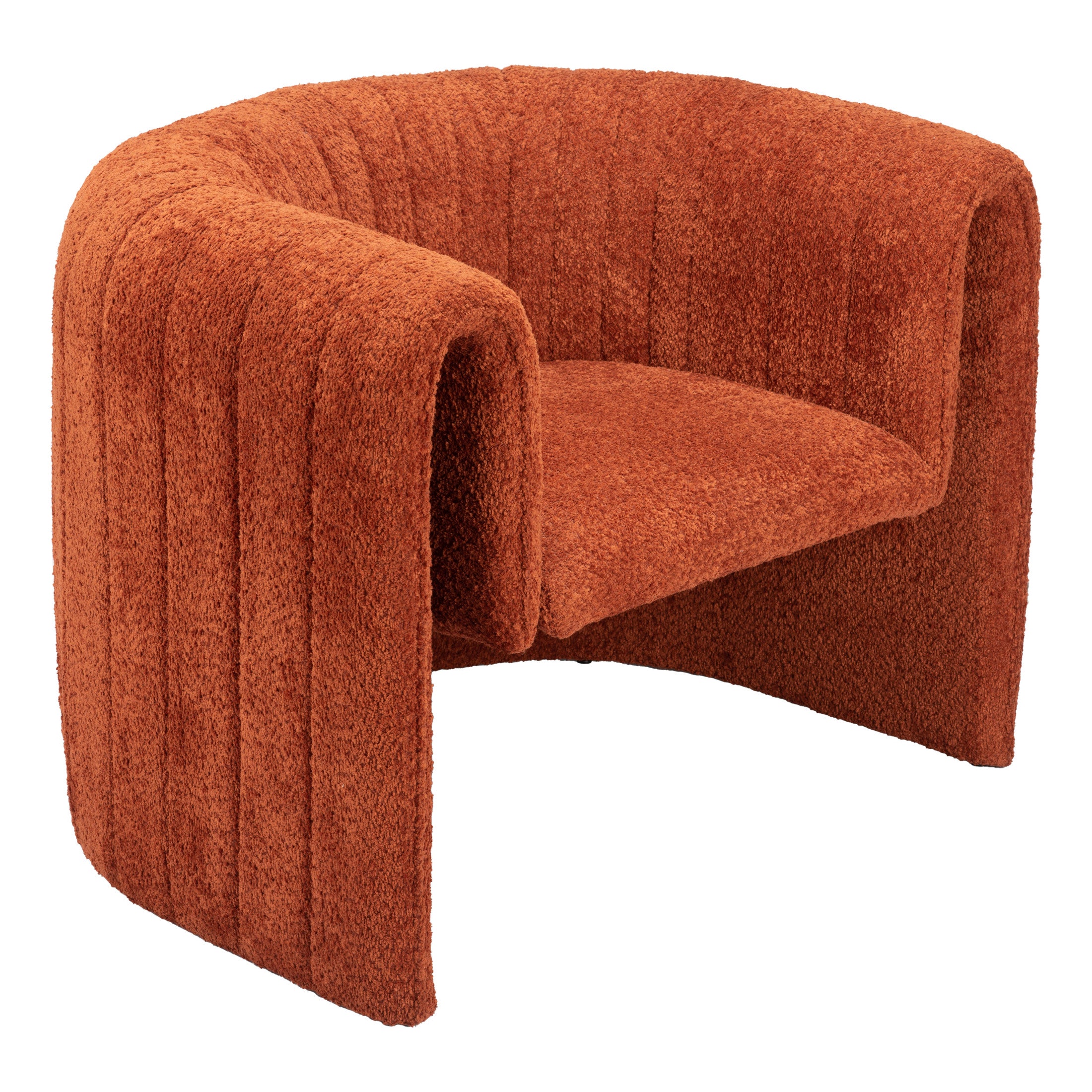 Viana Accent Chair Burnt Orange