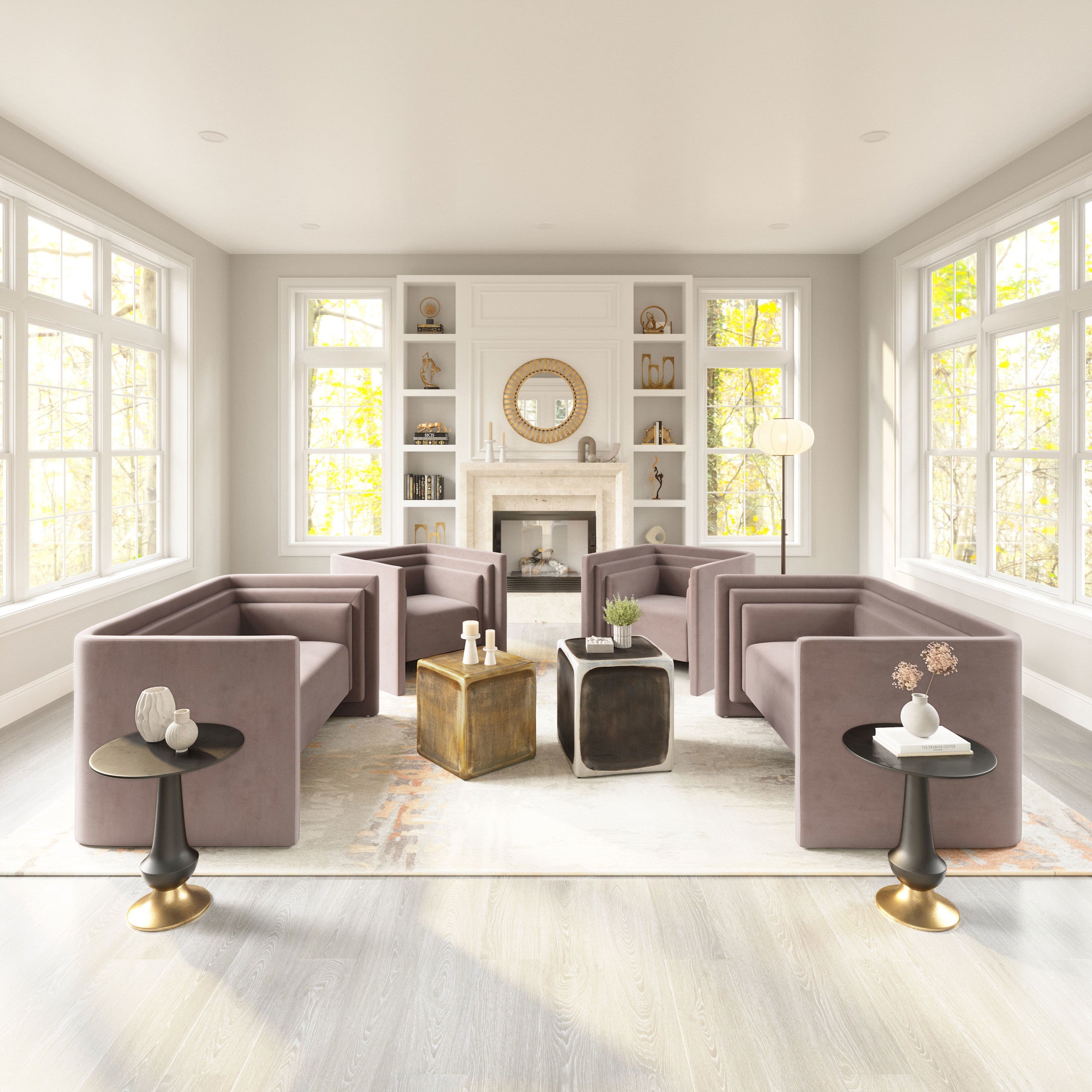 Trippel Loveseat Taupe