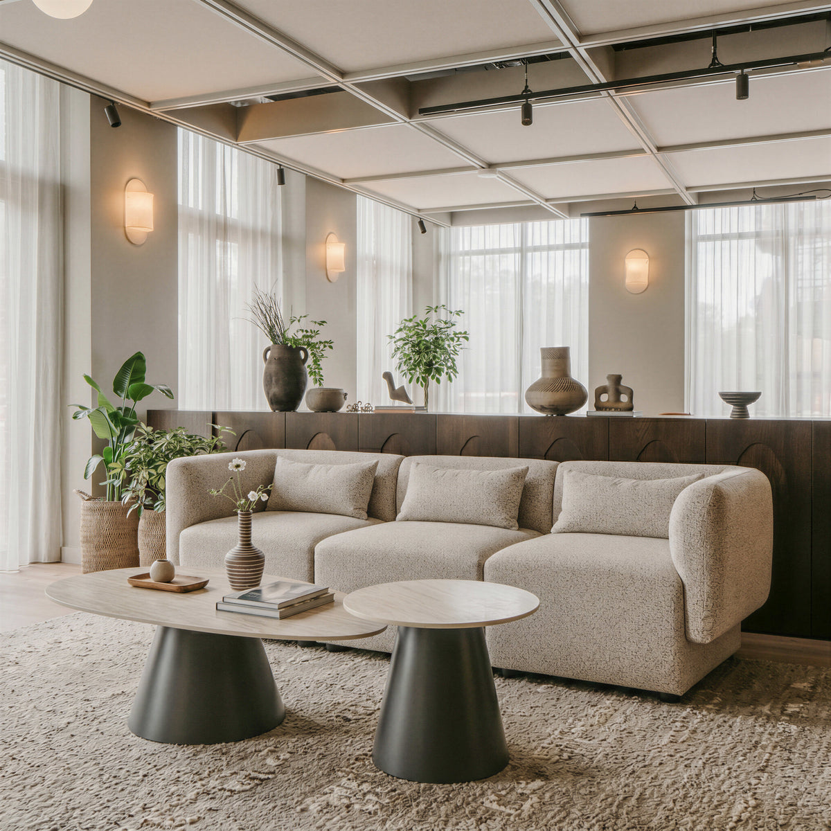 Simu Corner Chair Dune Greige