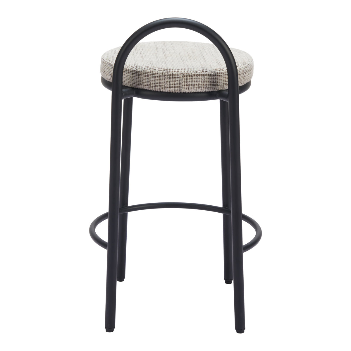 Sisal Counter Stool (Set of 2) Beige Tweed