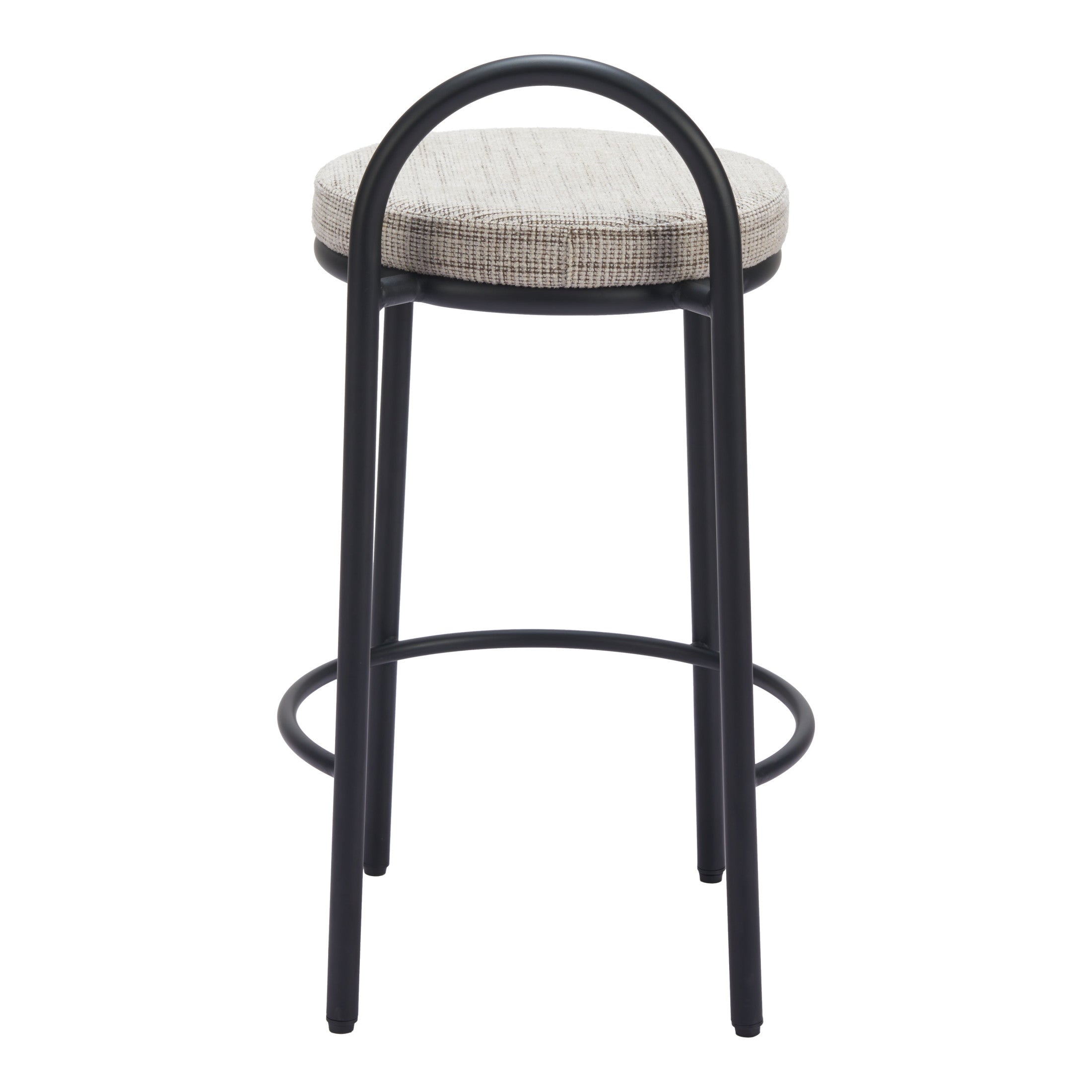 Sisal Counter Stool (Set of 2) Beige Tweed