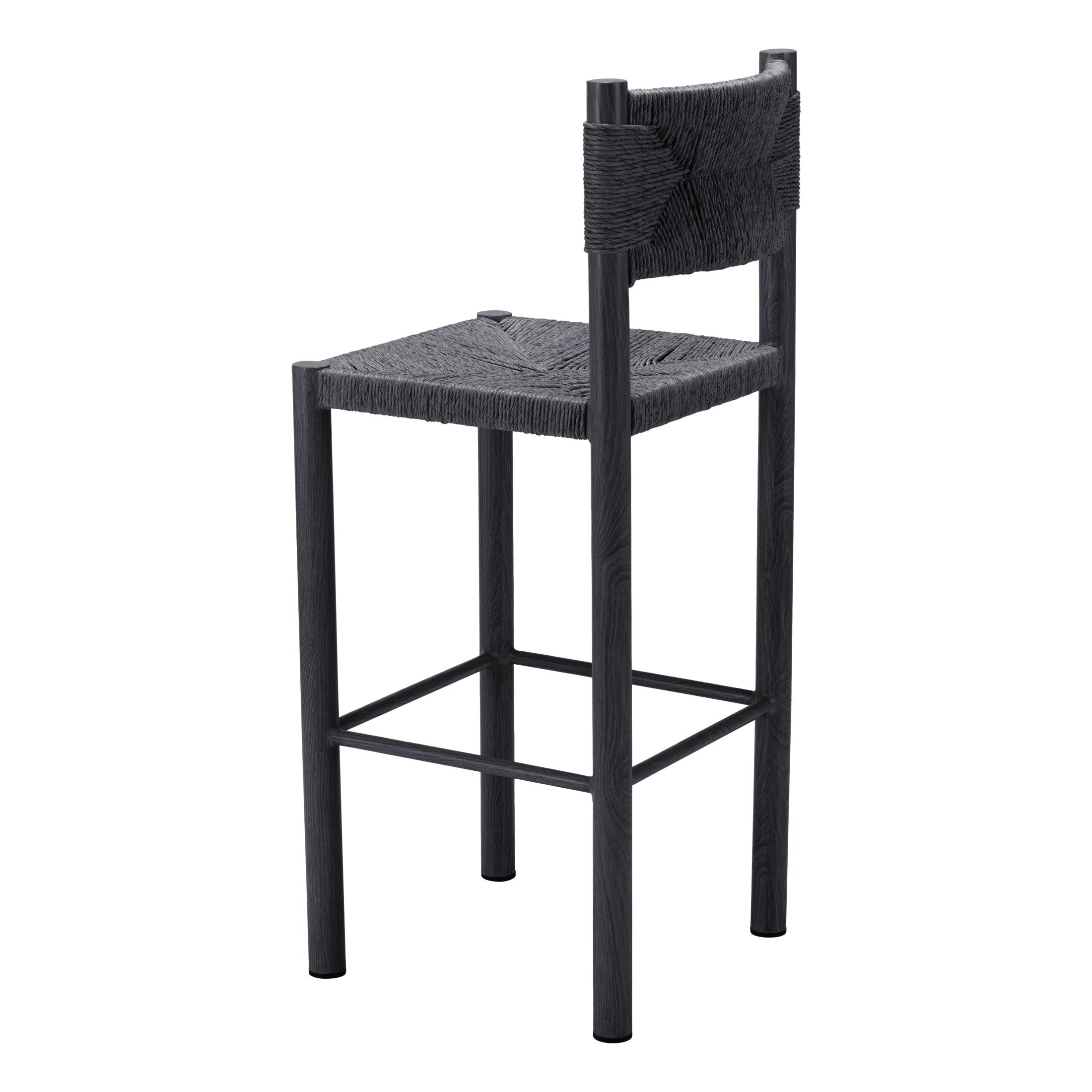 Iska Barstool (Set of 2) Black