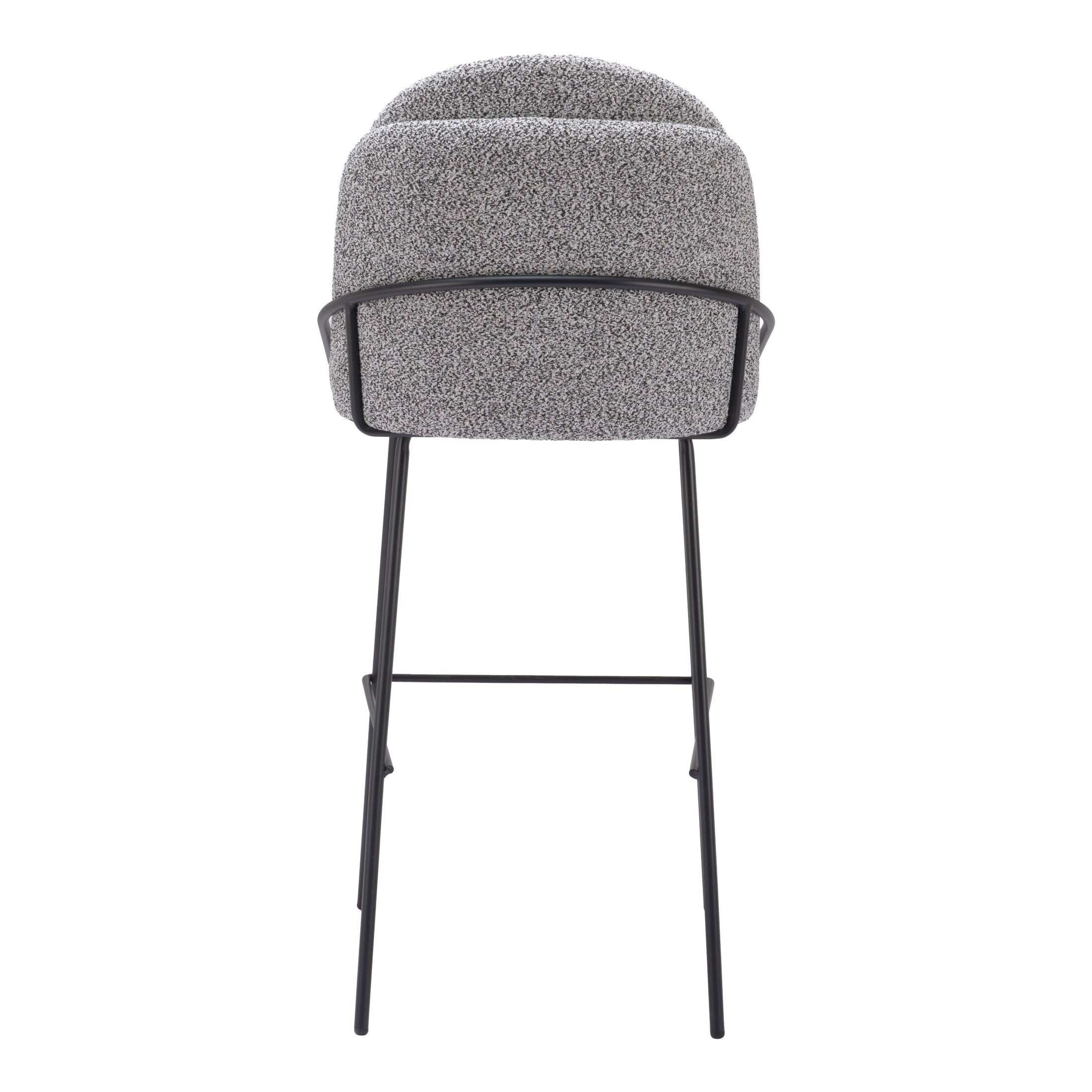 Jambi Barstool (Set of 2) Black & White