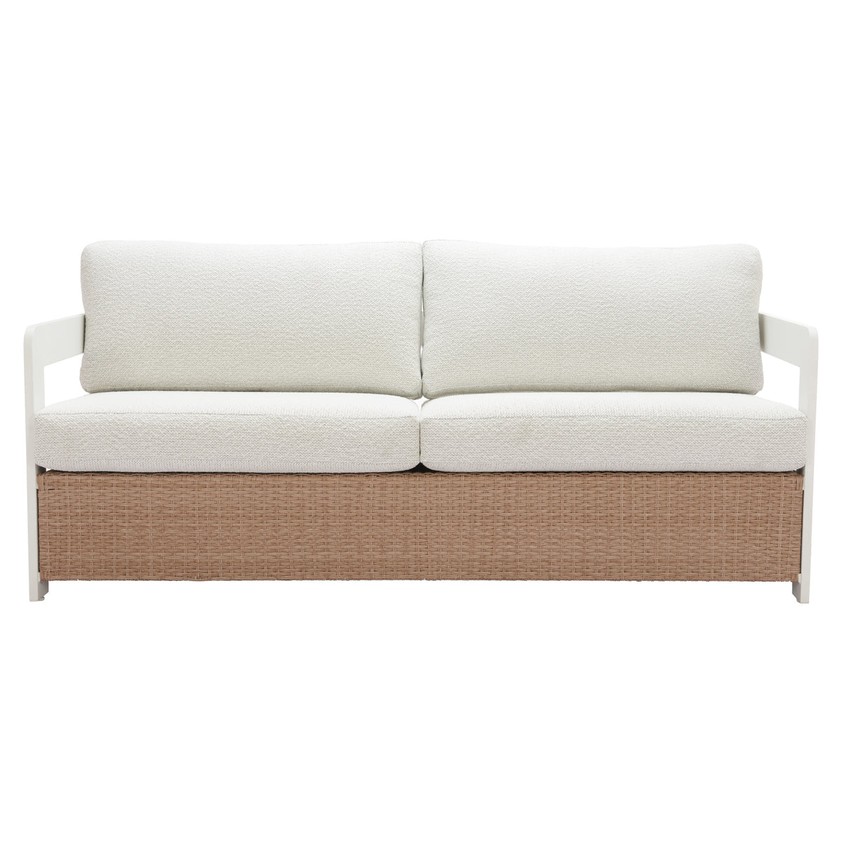 Gelo Sofa White & Brown