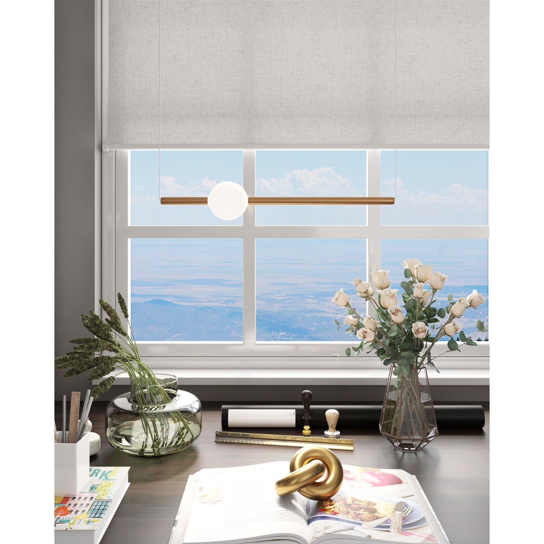 Adeo Ceiling Lamp Brass