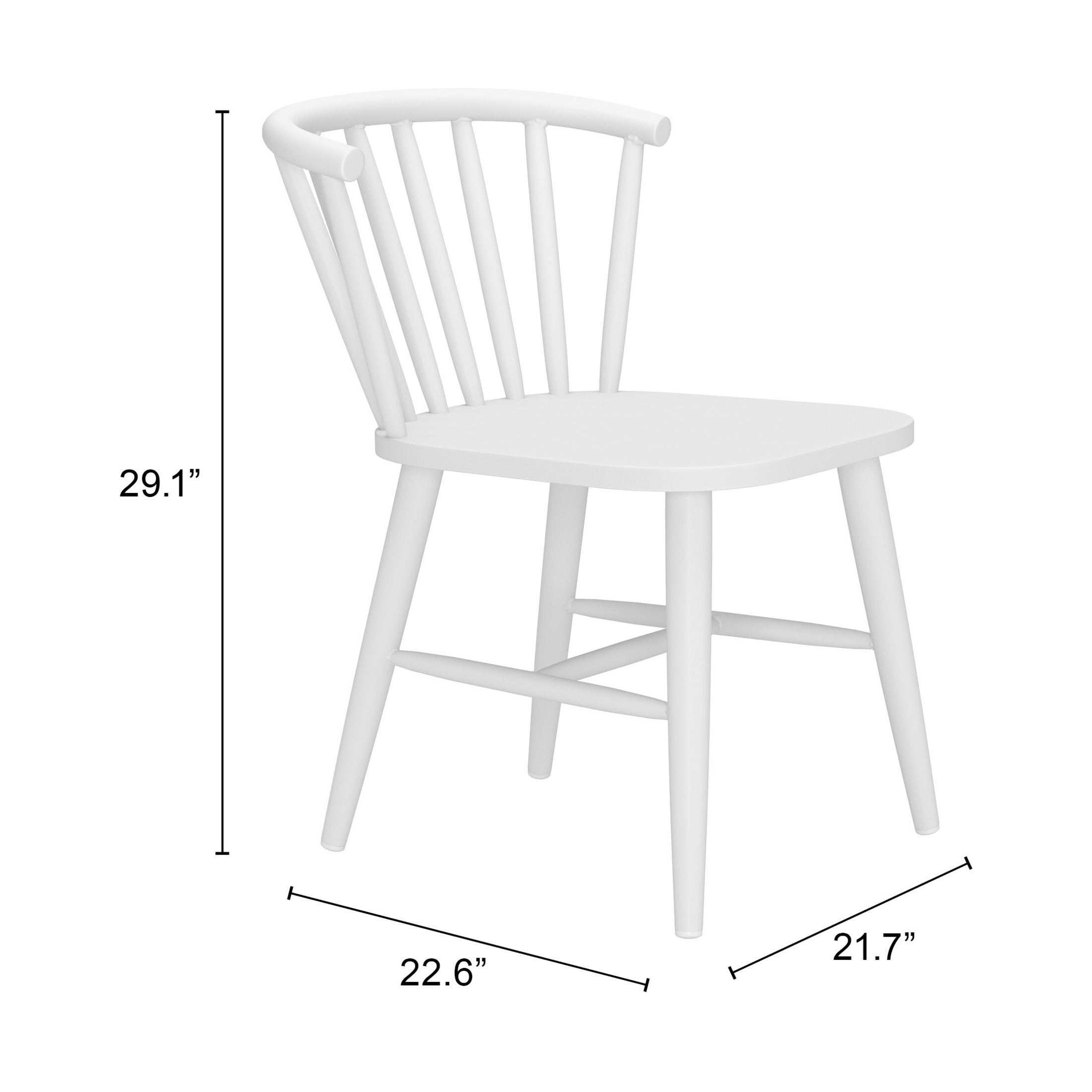 Shio Dining Chair White
