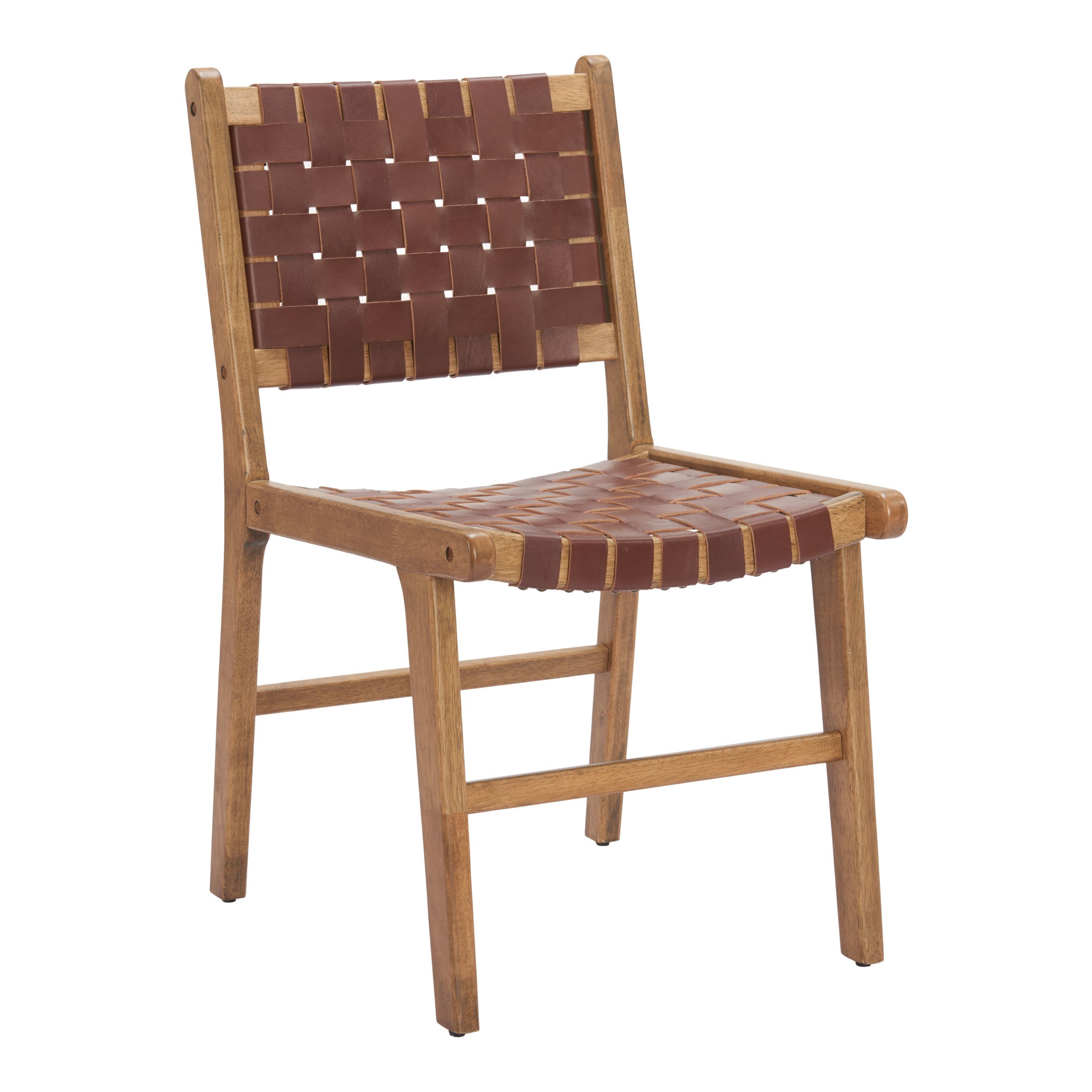 Feder Dining Chair (Set of 2) Brown