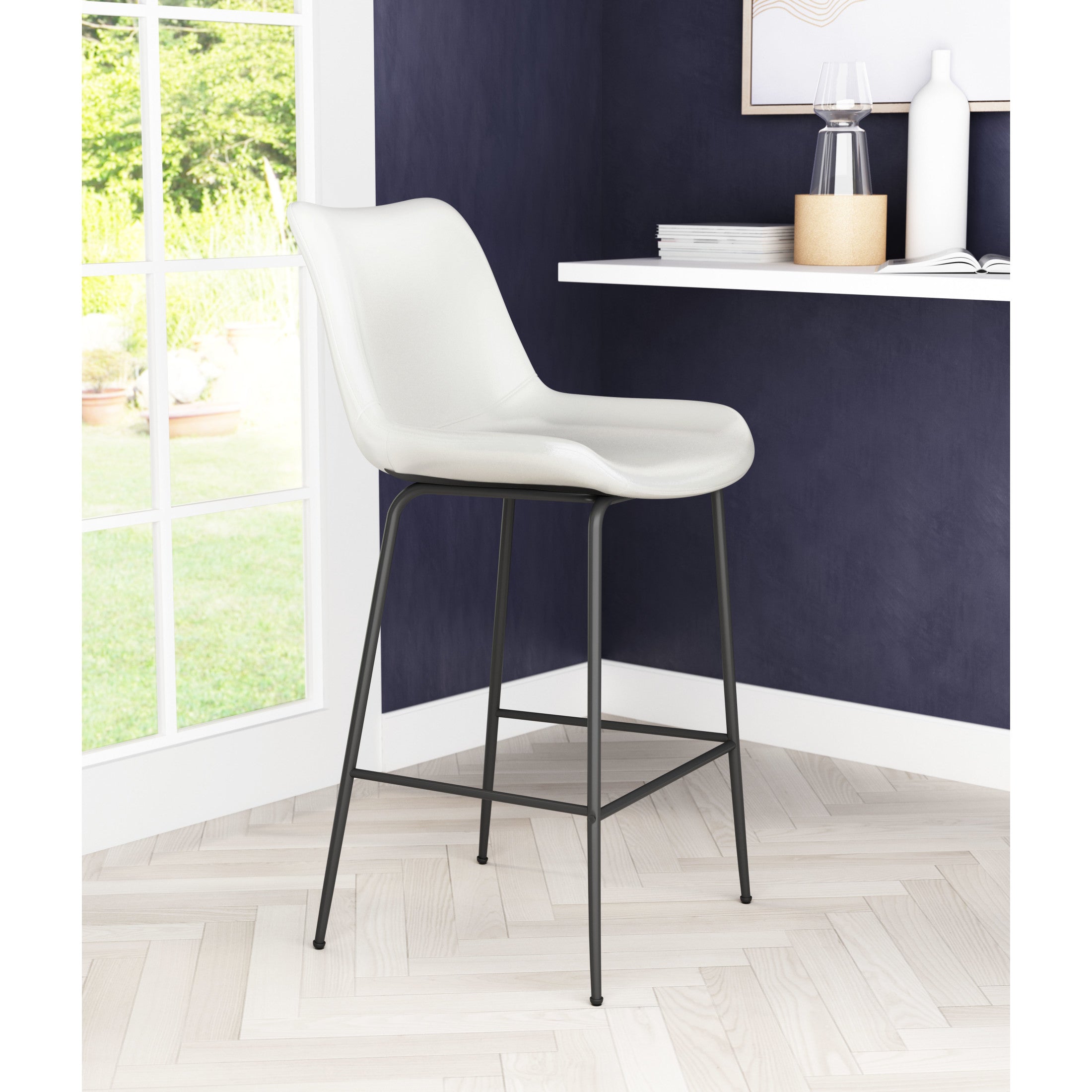 Byron Counter Stool White