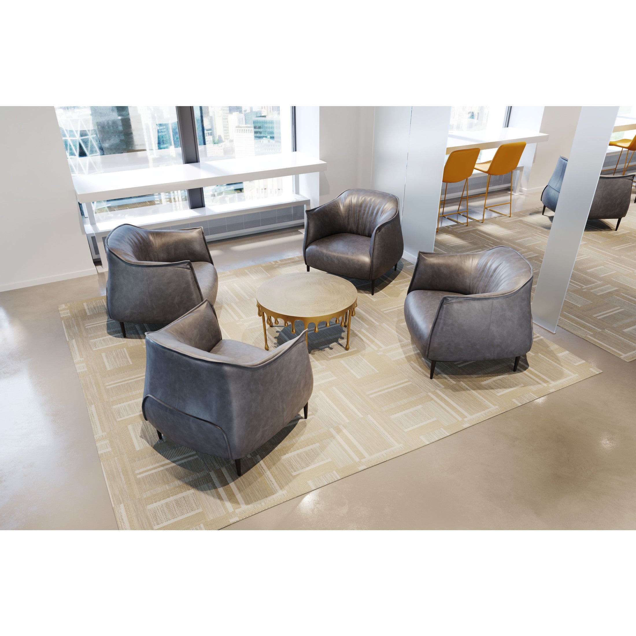 Julian Accent Chair Gray