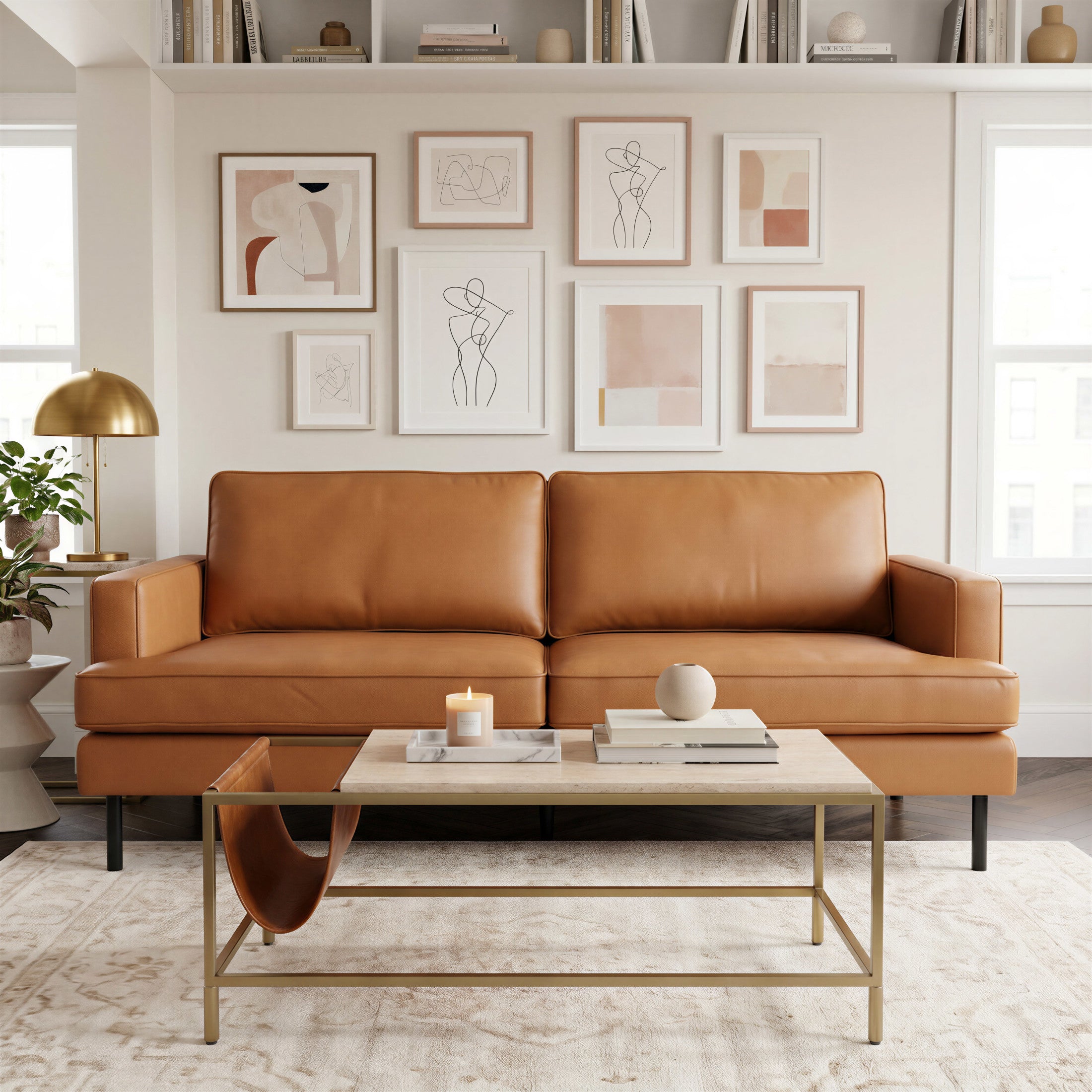 Decade Sofa Brown