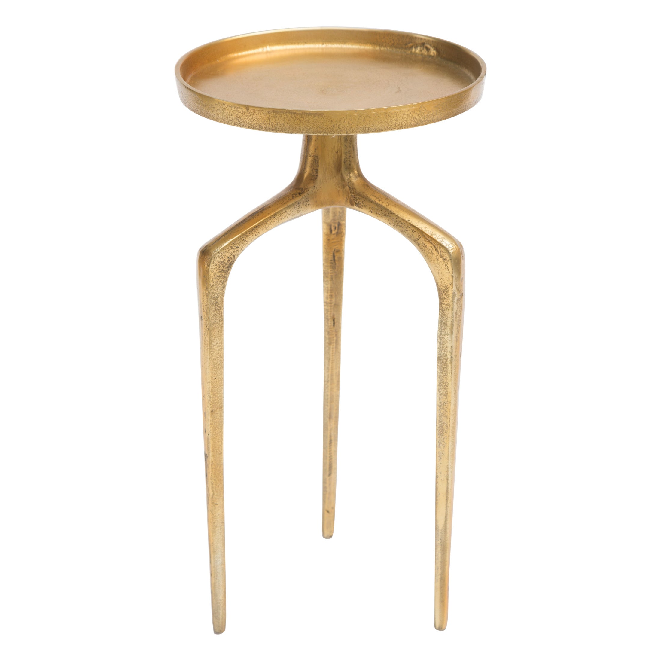 Como Accent Table Set (2-Piece) Antique Gold