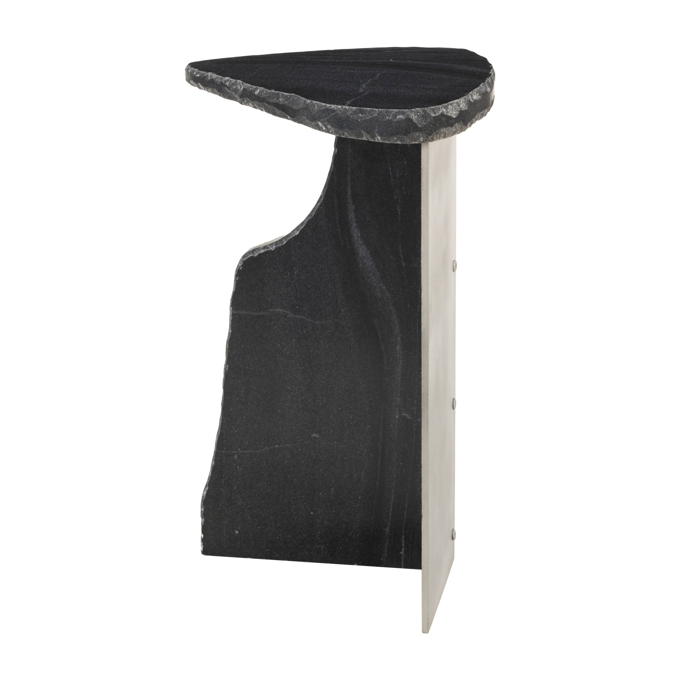 Surya Side Table Black