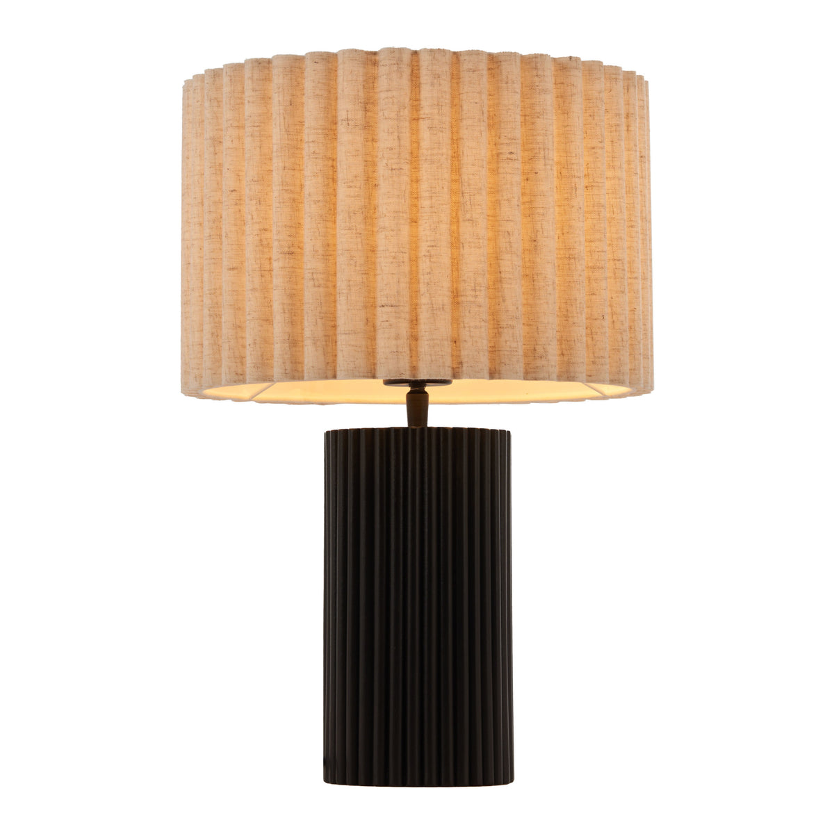 Aurora Table Lamp Beige & Black