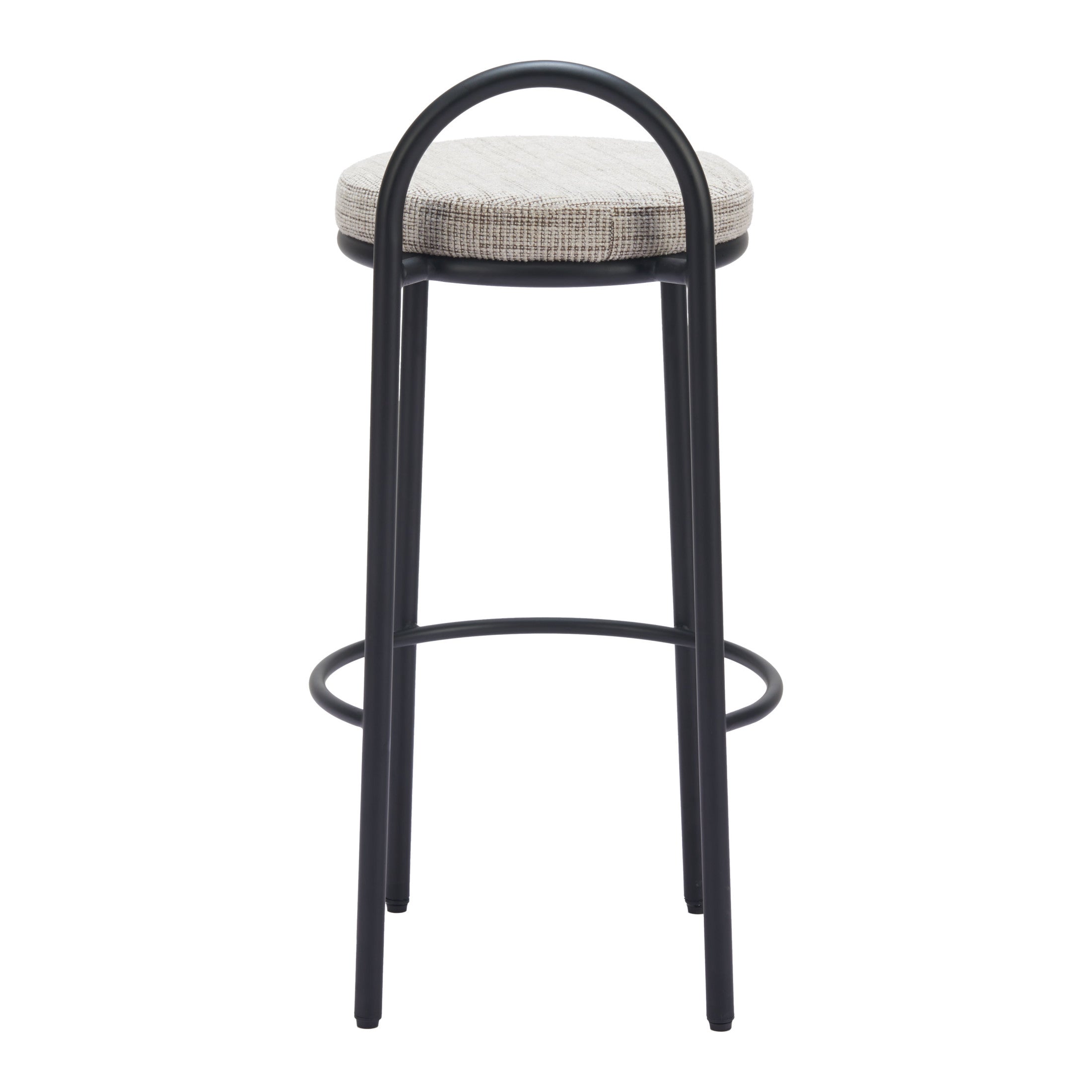 Sisal Barstool (Set of 2) Beige Tweed