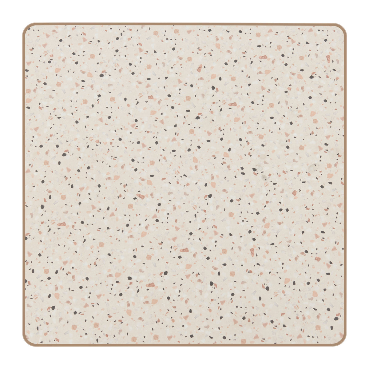 Spot Bistro Table Beige & Gold