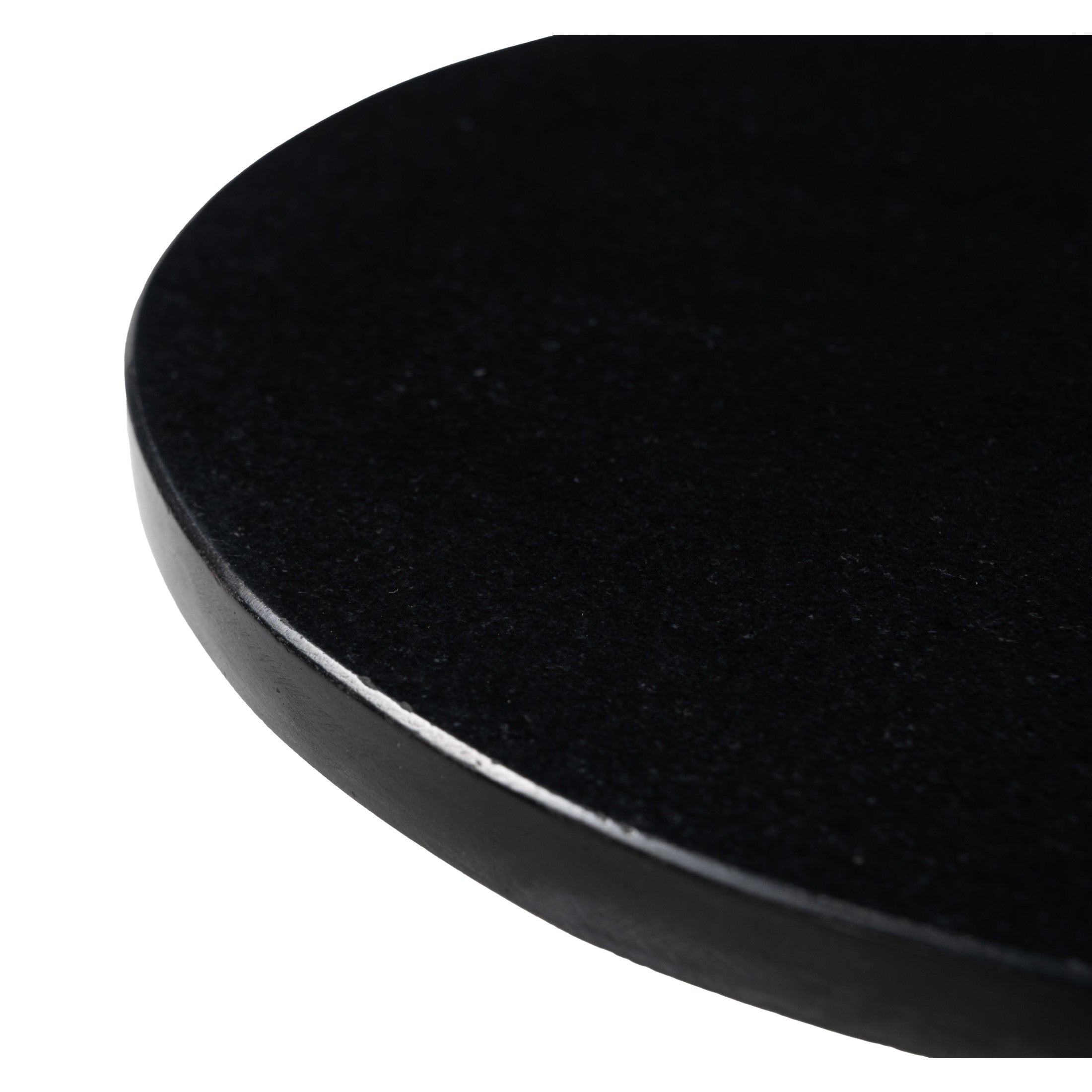 Ionis Accent Table Black & Antique Silver