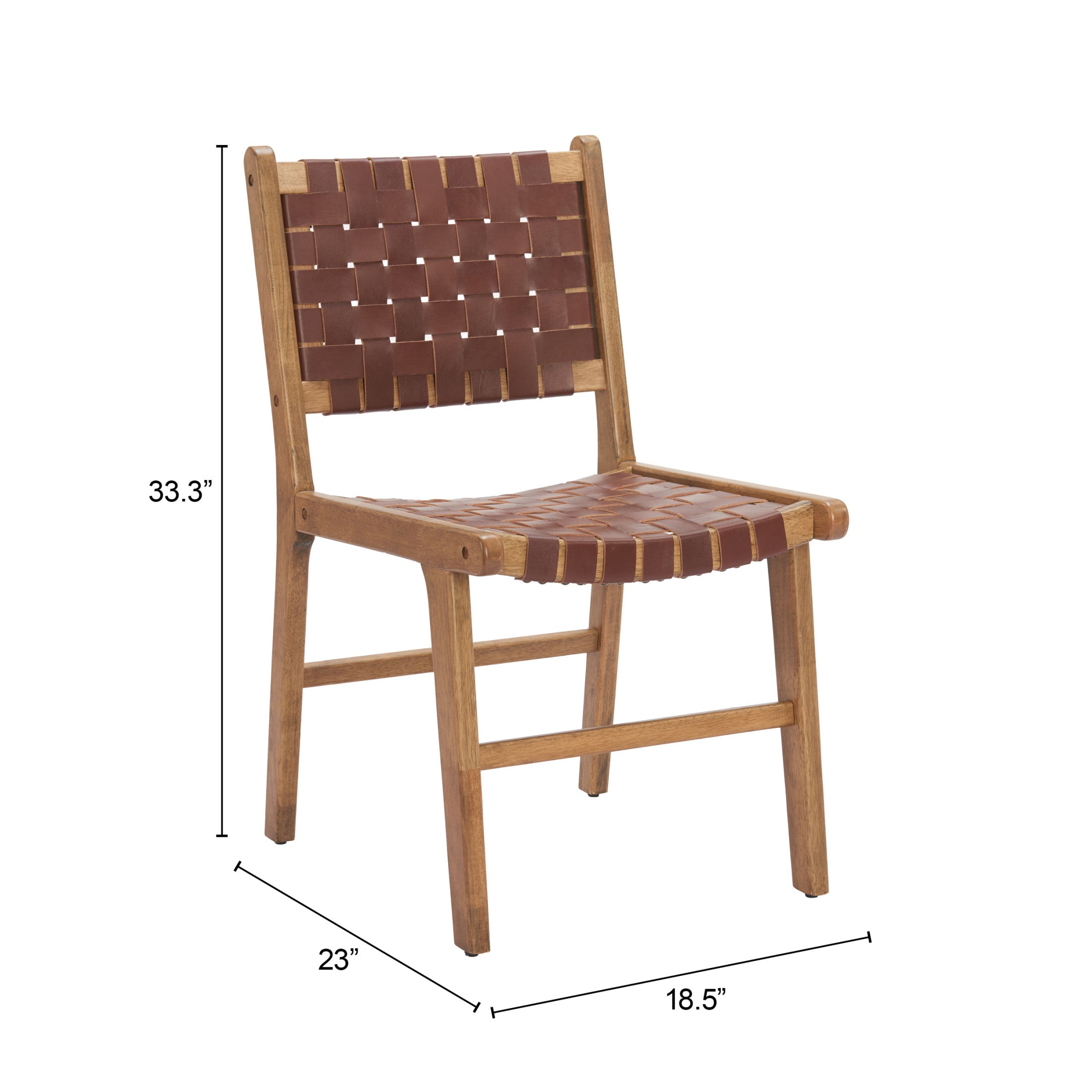 Feder Dining Chair Brown
