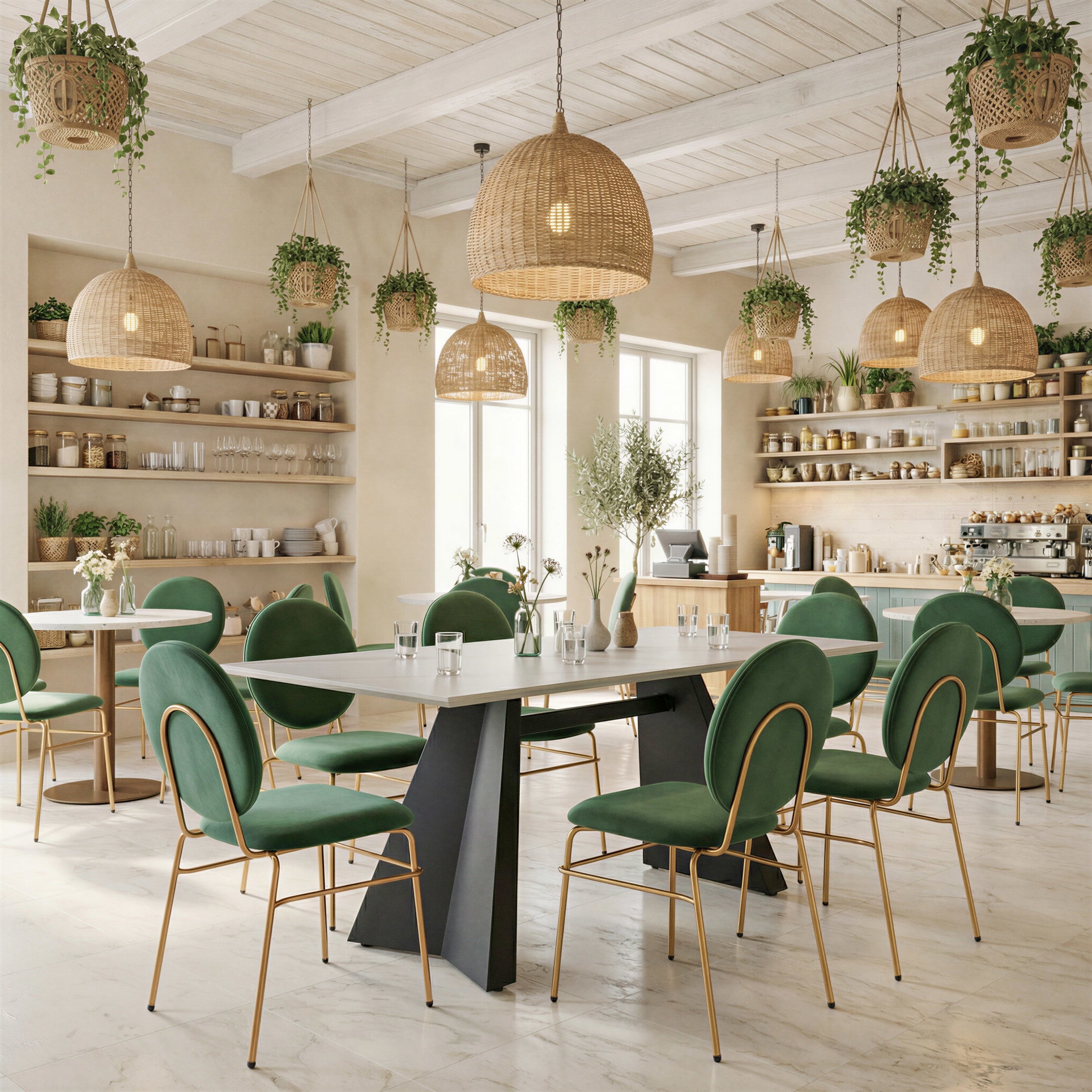 Inky Dining Table White