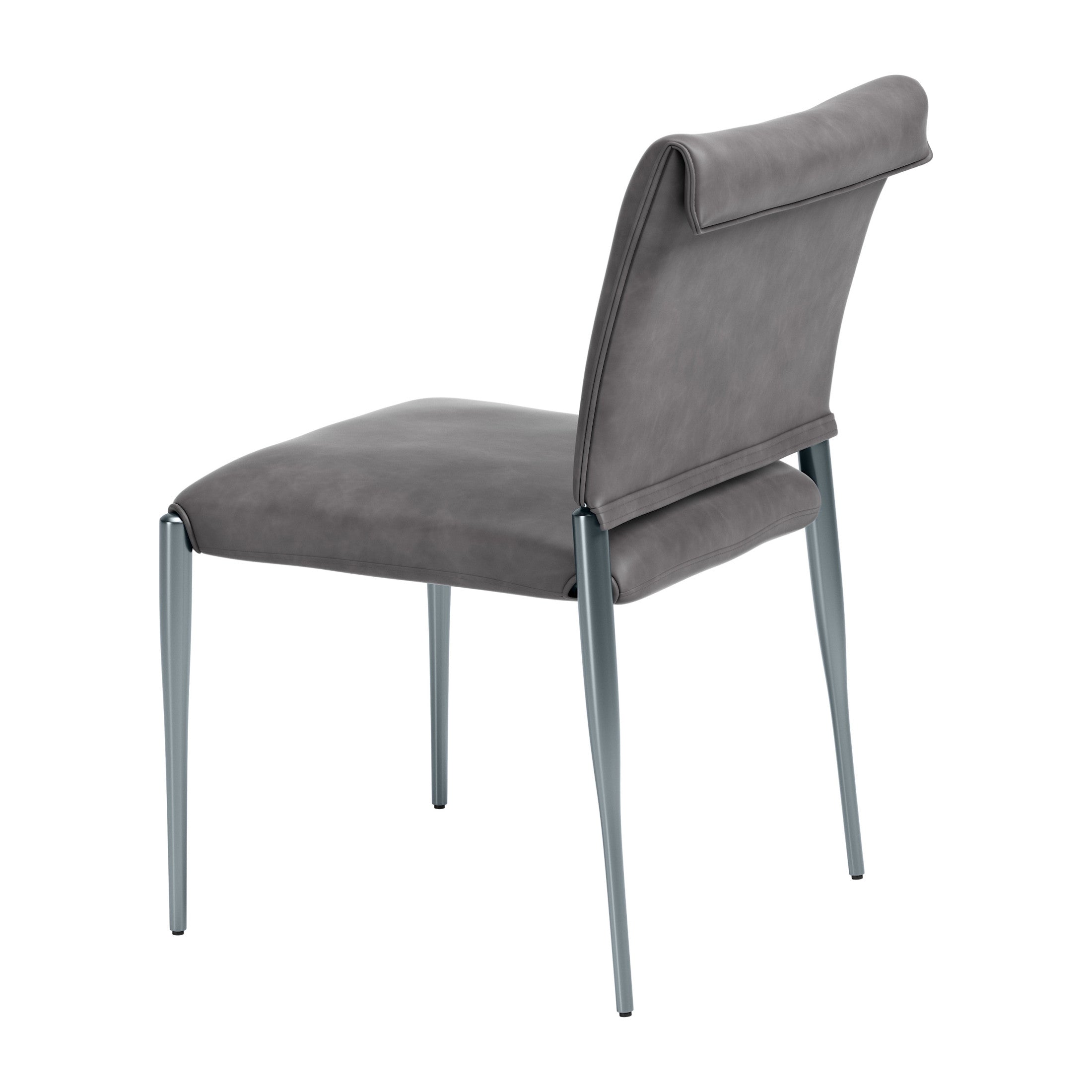 Freesia Dining Chair (Set of 2) Charcoal Gray