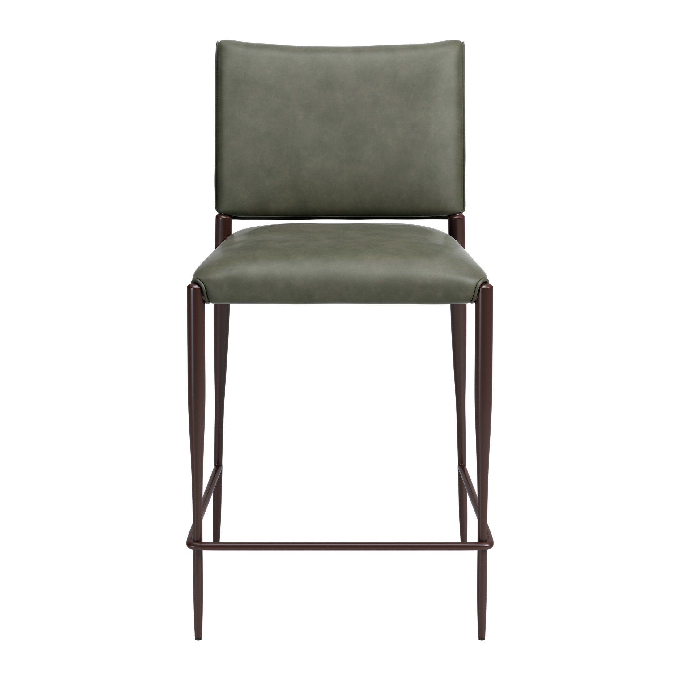 Freesia Counter Stool (Set of 2) Olive Green