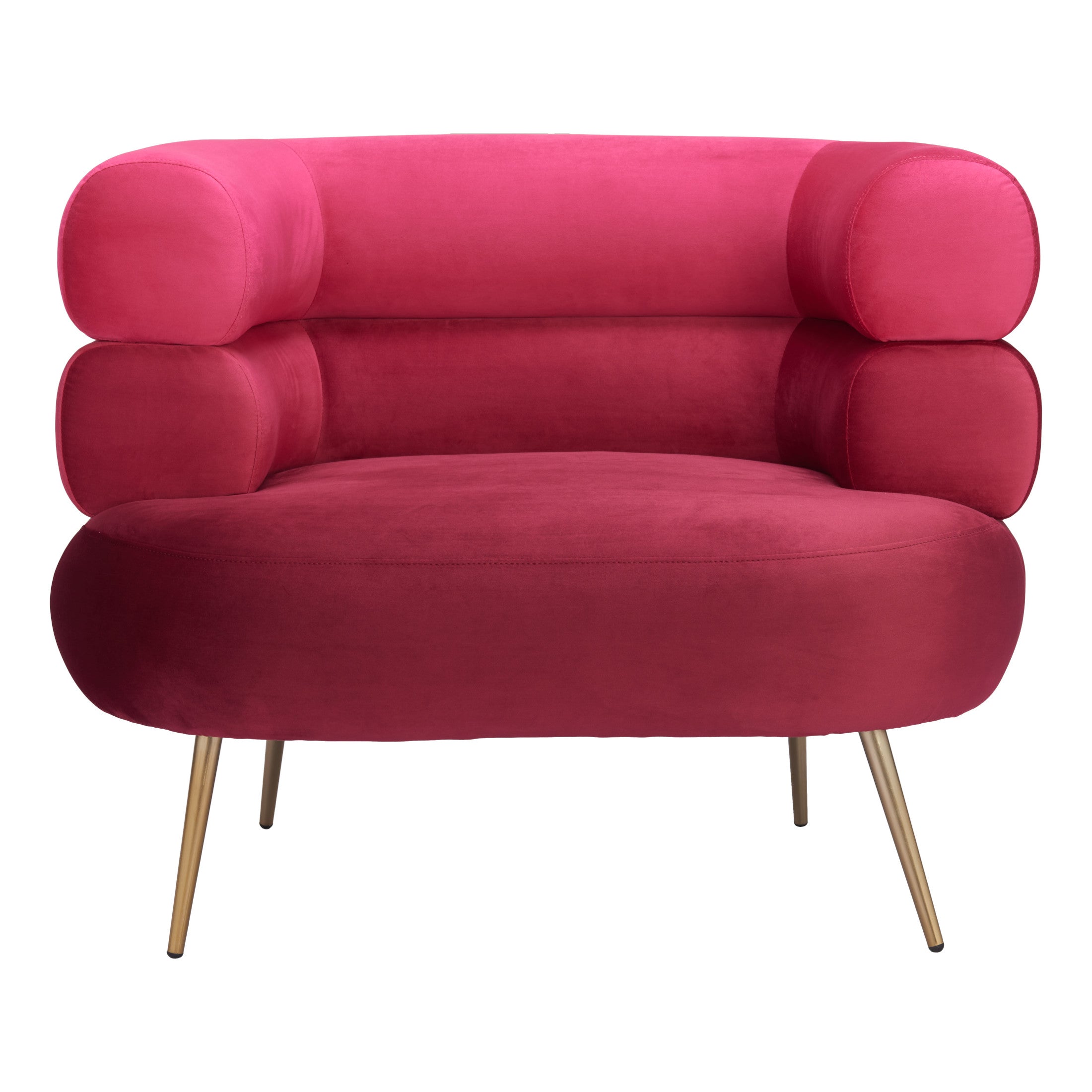 Arish Accent Chair Red