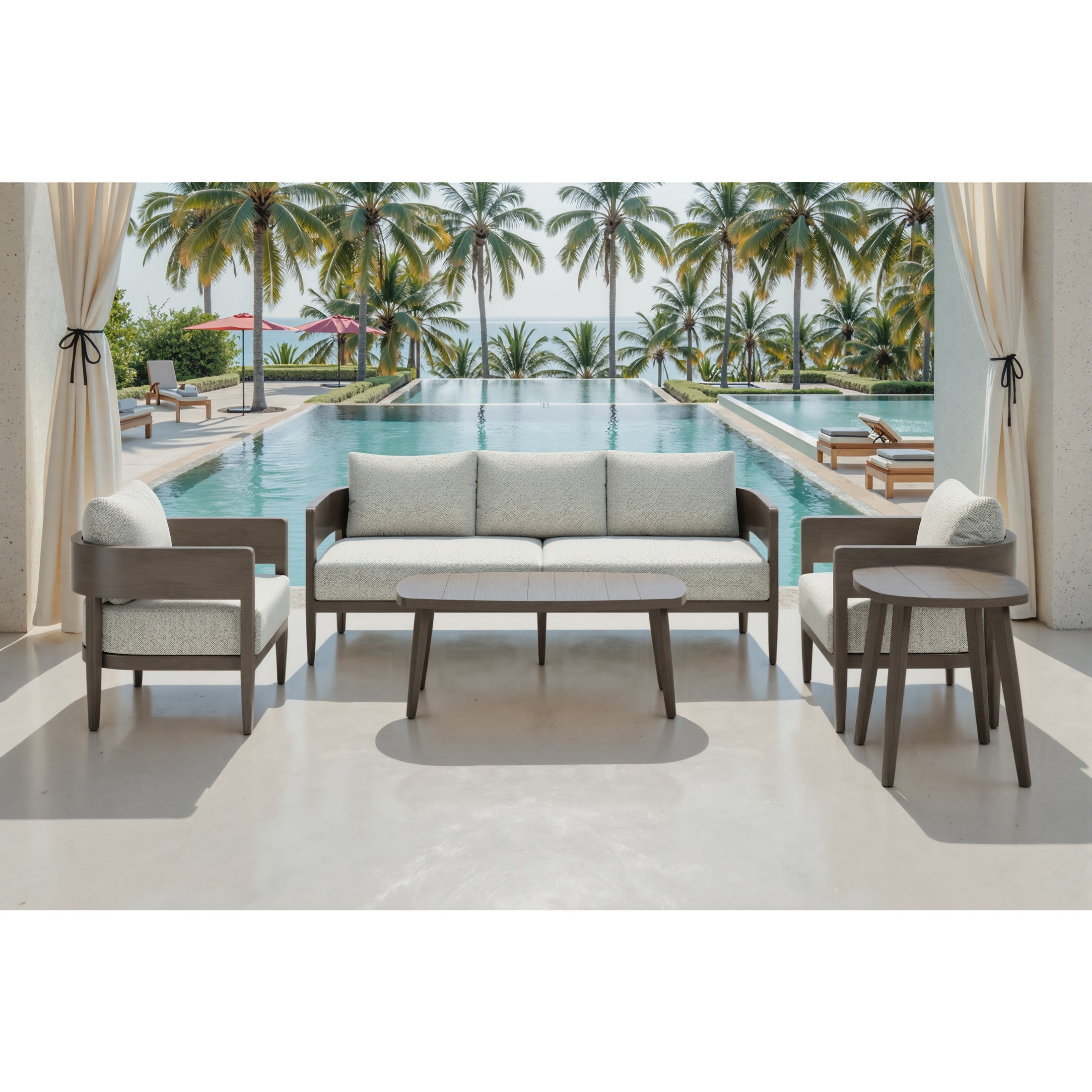 Foret Coffee Table Brown
