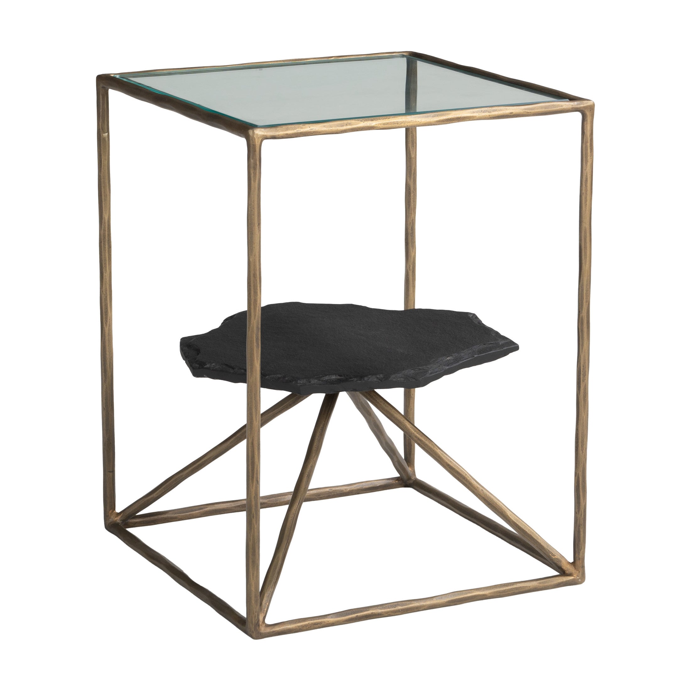 Ranol Side Table Brass