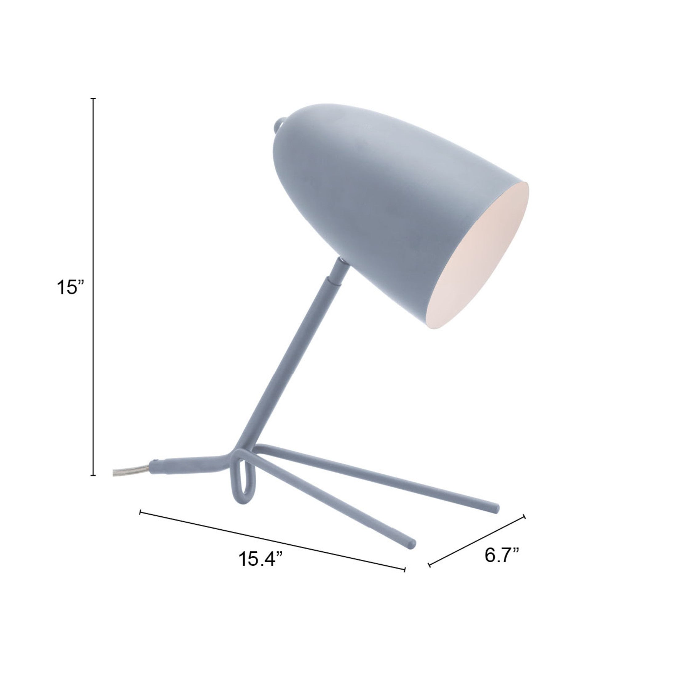Jamison Table Lamp Gray