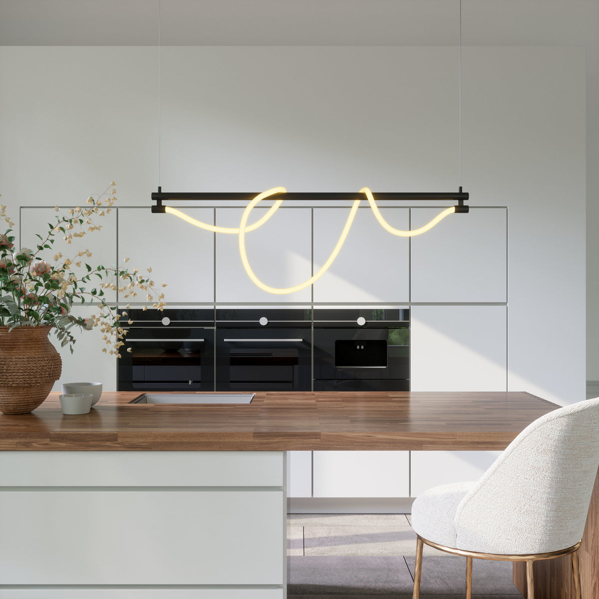 Adder Ceiling Lamp Black