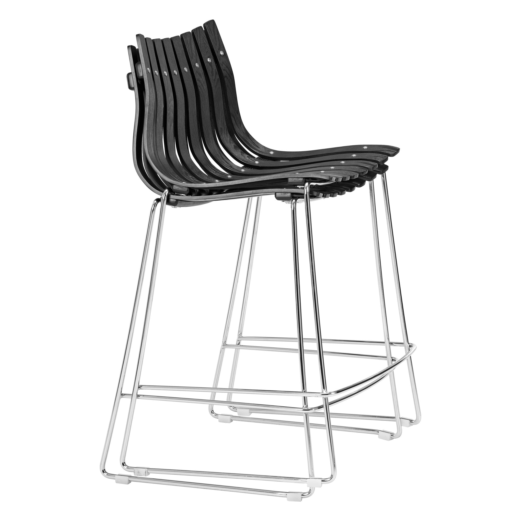 Beaufort Counter Stool (Set of 2) Black