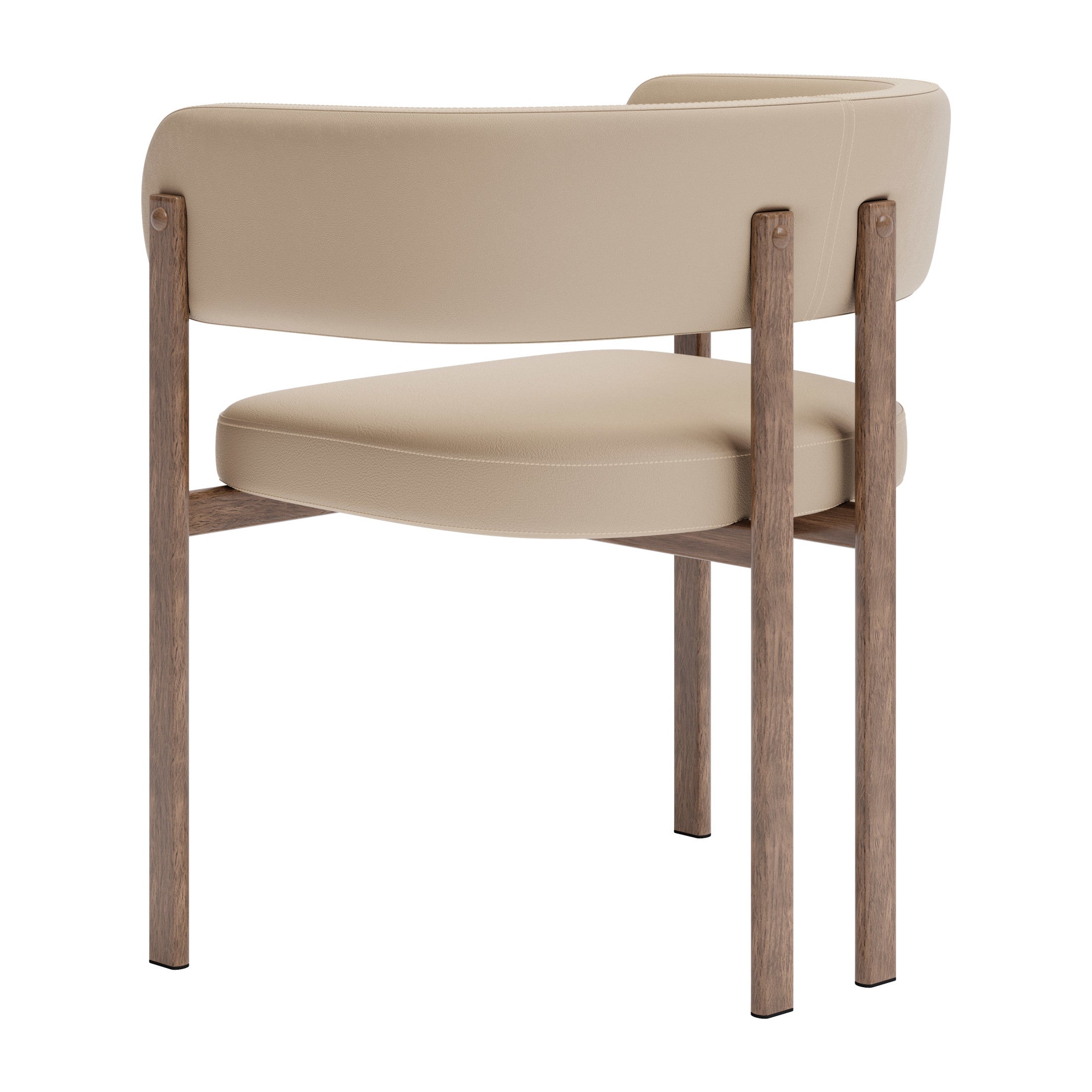 Ruge Dining Chair (Set of 2) Beige