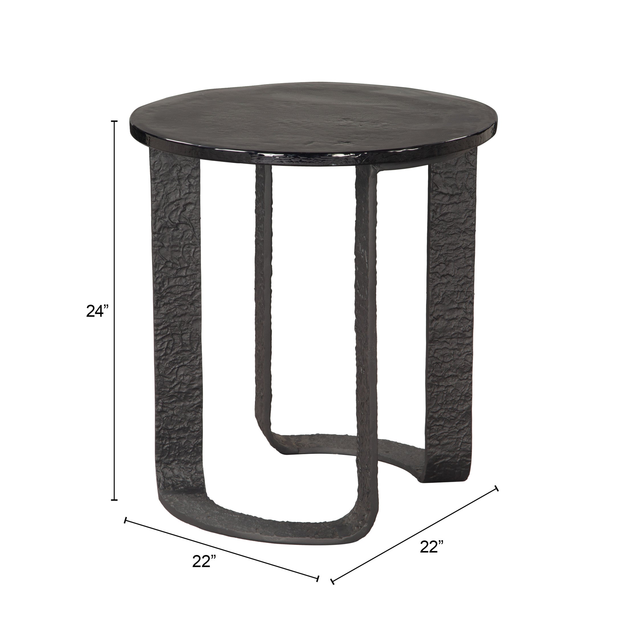 Divin Side Table Black