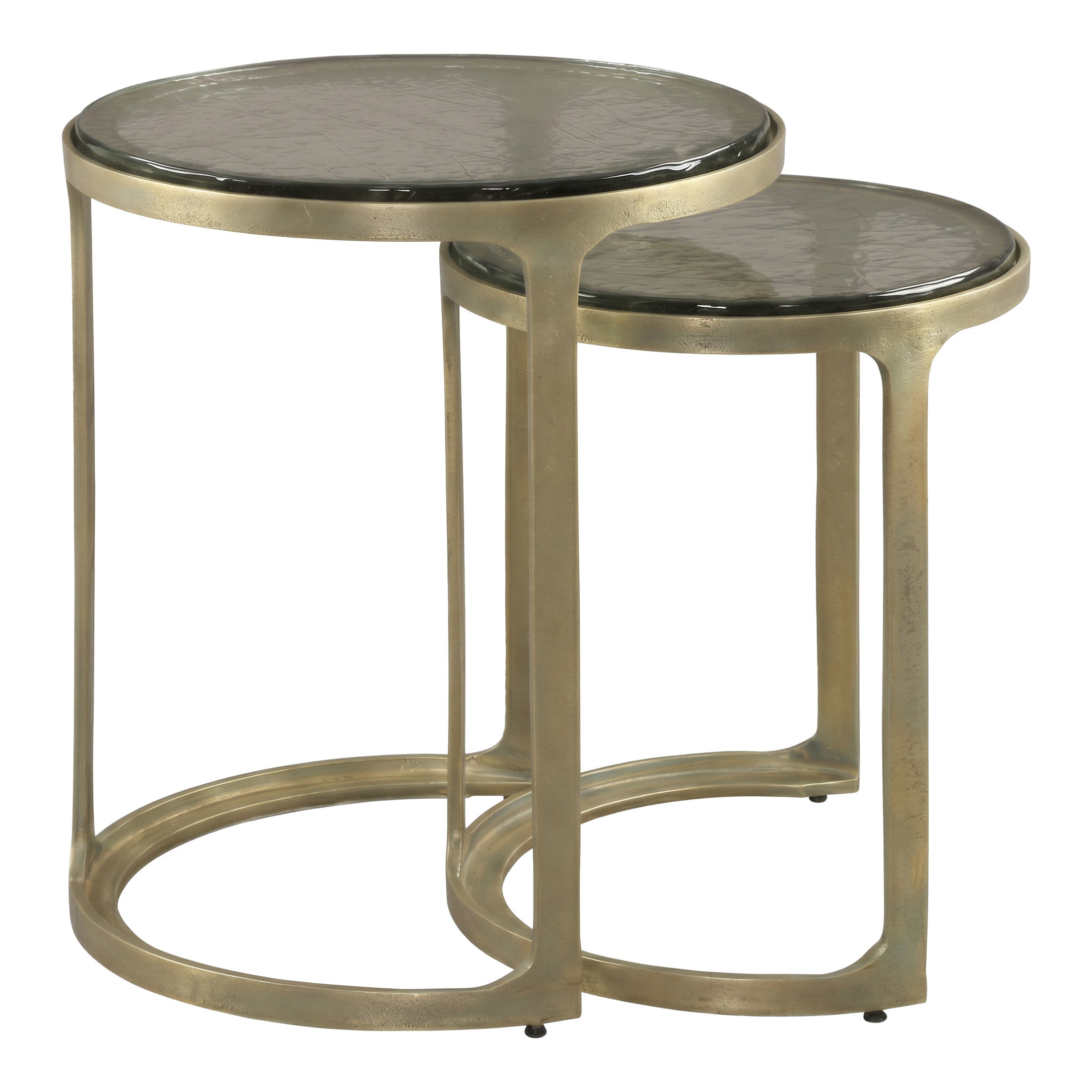 Tessa Nesting Tables (2-Piece) Brass