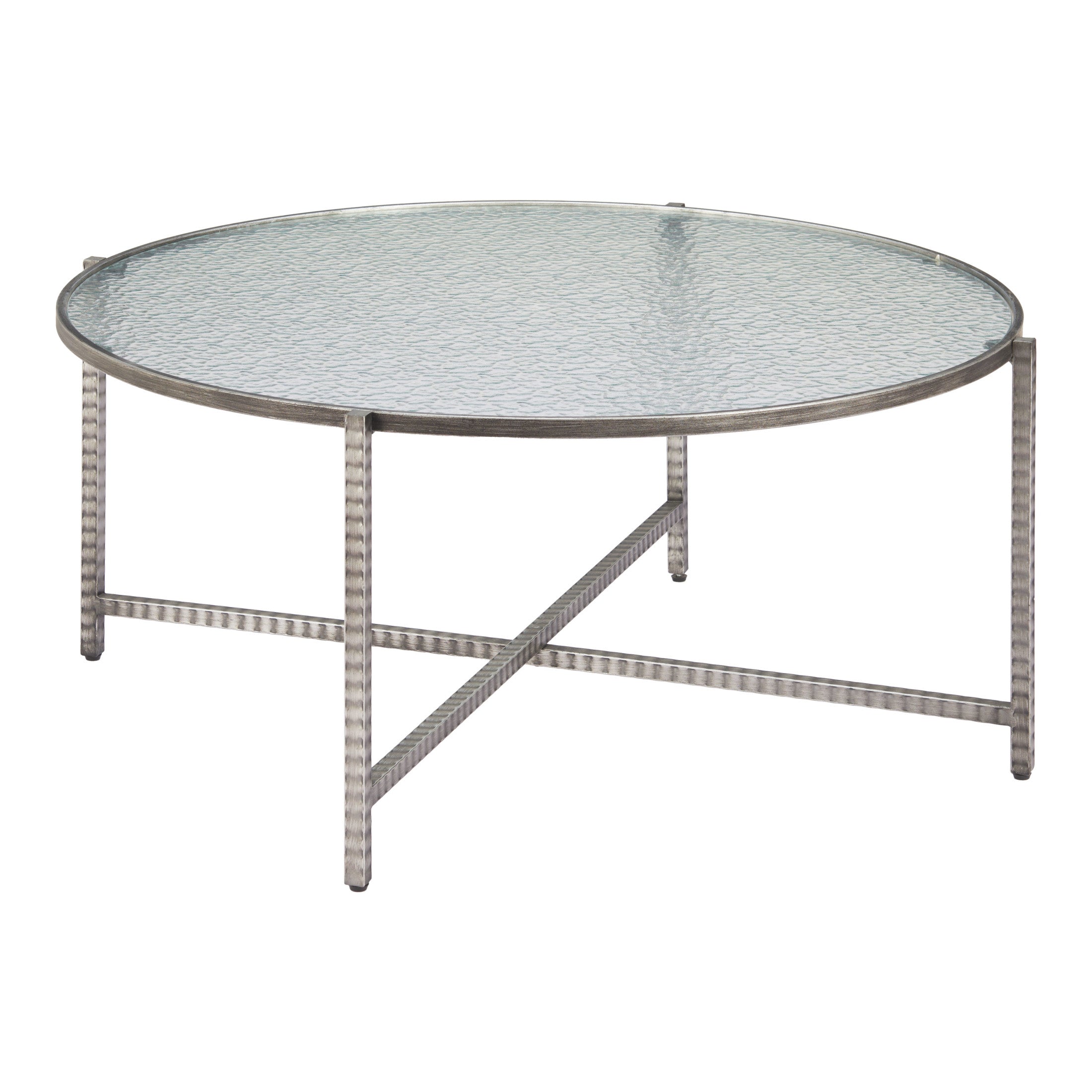 Vetro Coffee Table Silver