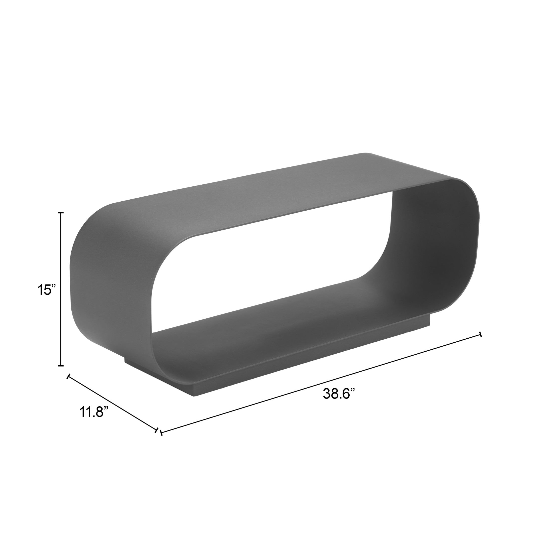 Brisa Coffee Table Charcoal