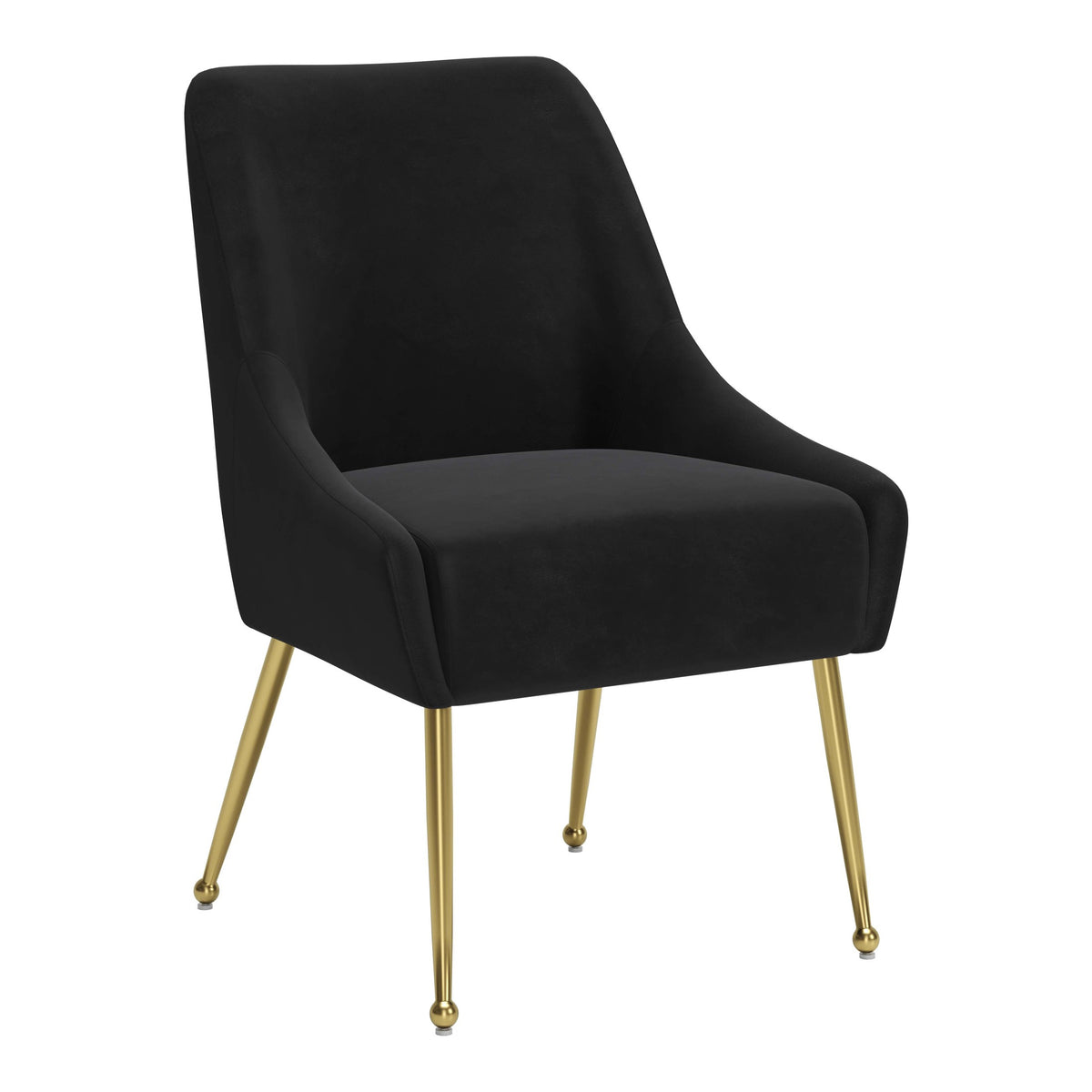 Maxine Dining Chair Black & Gold
