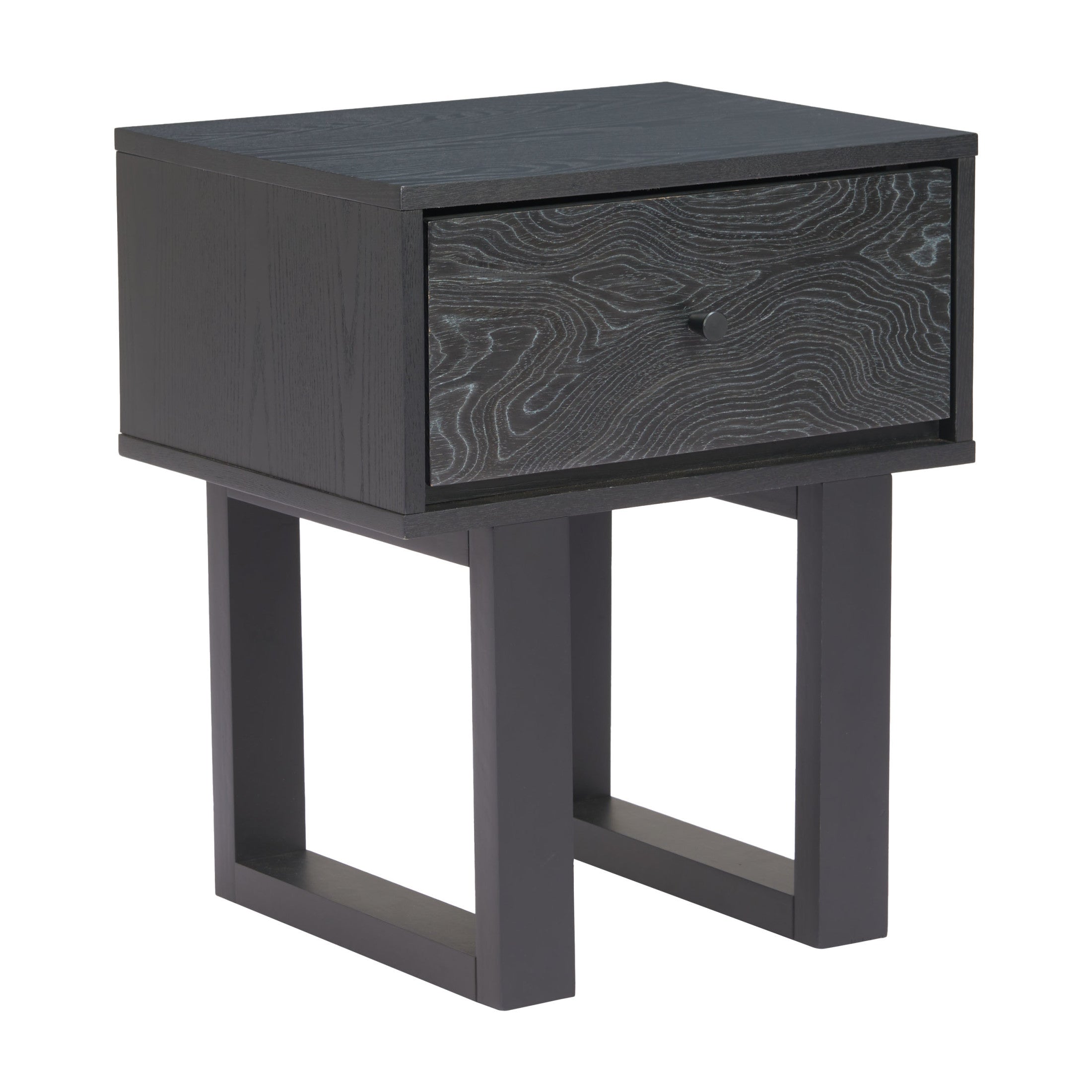 Gus Nightstand Black