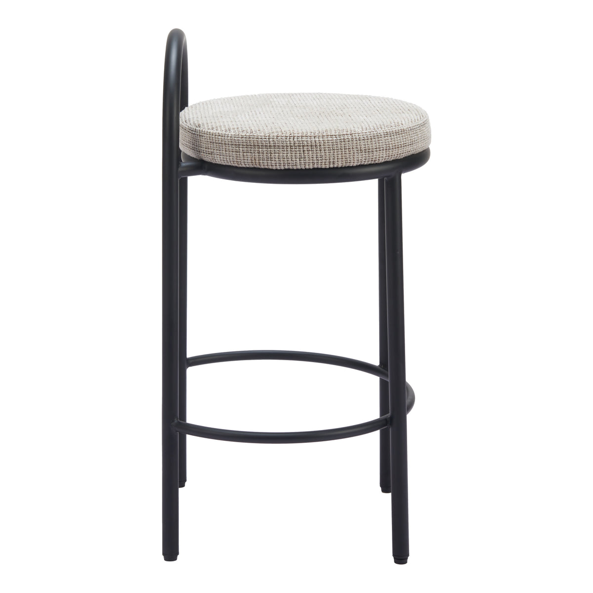 Sisal Counter Stool (Set of 2) Beige Tweed