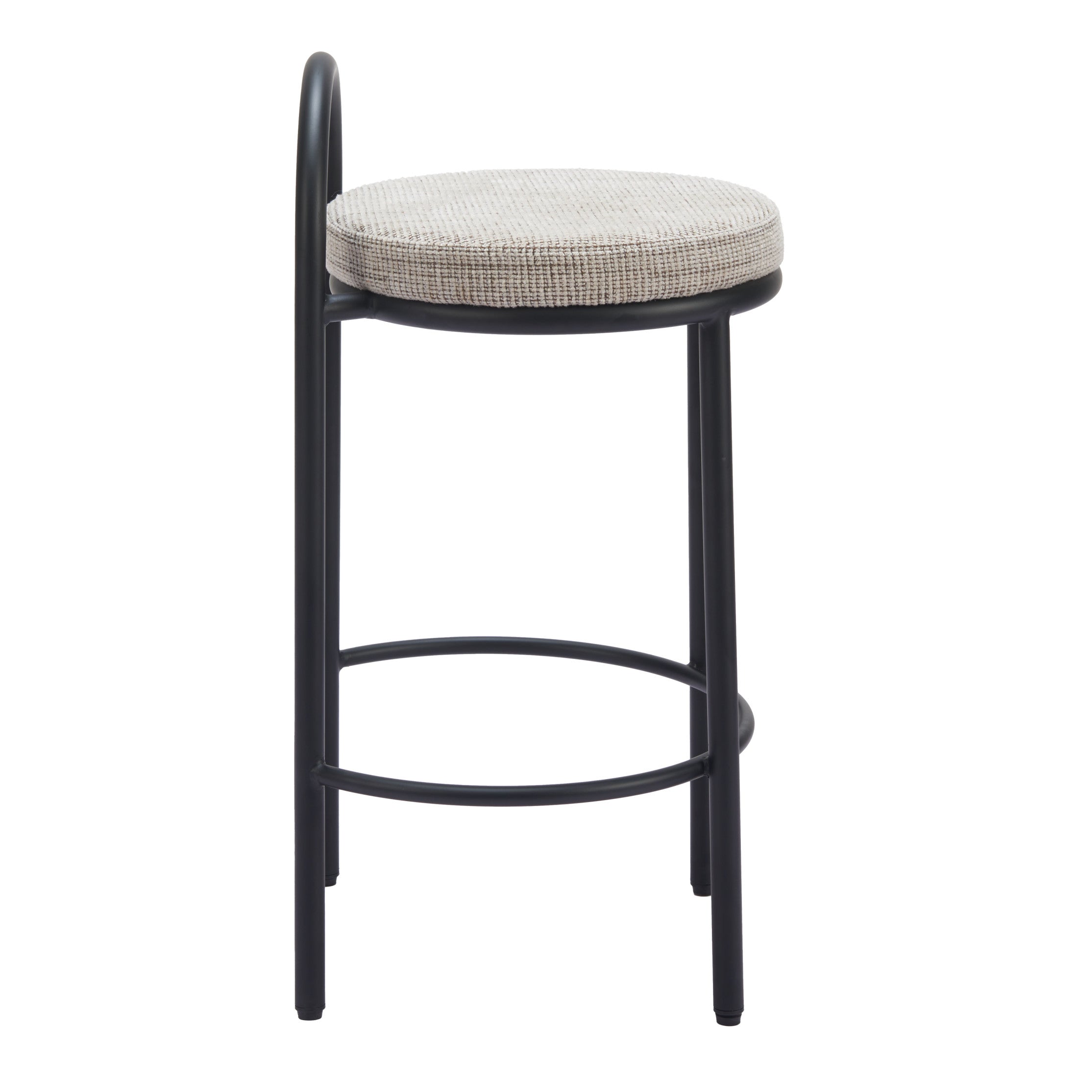 Sisal Counter Stool (Set of 2) Beige Tweed