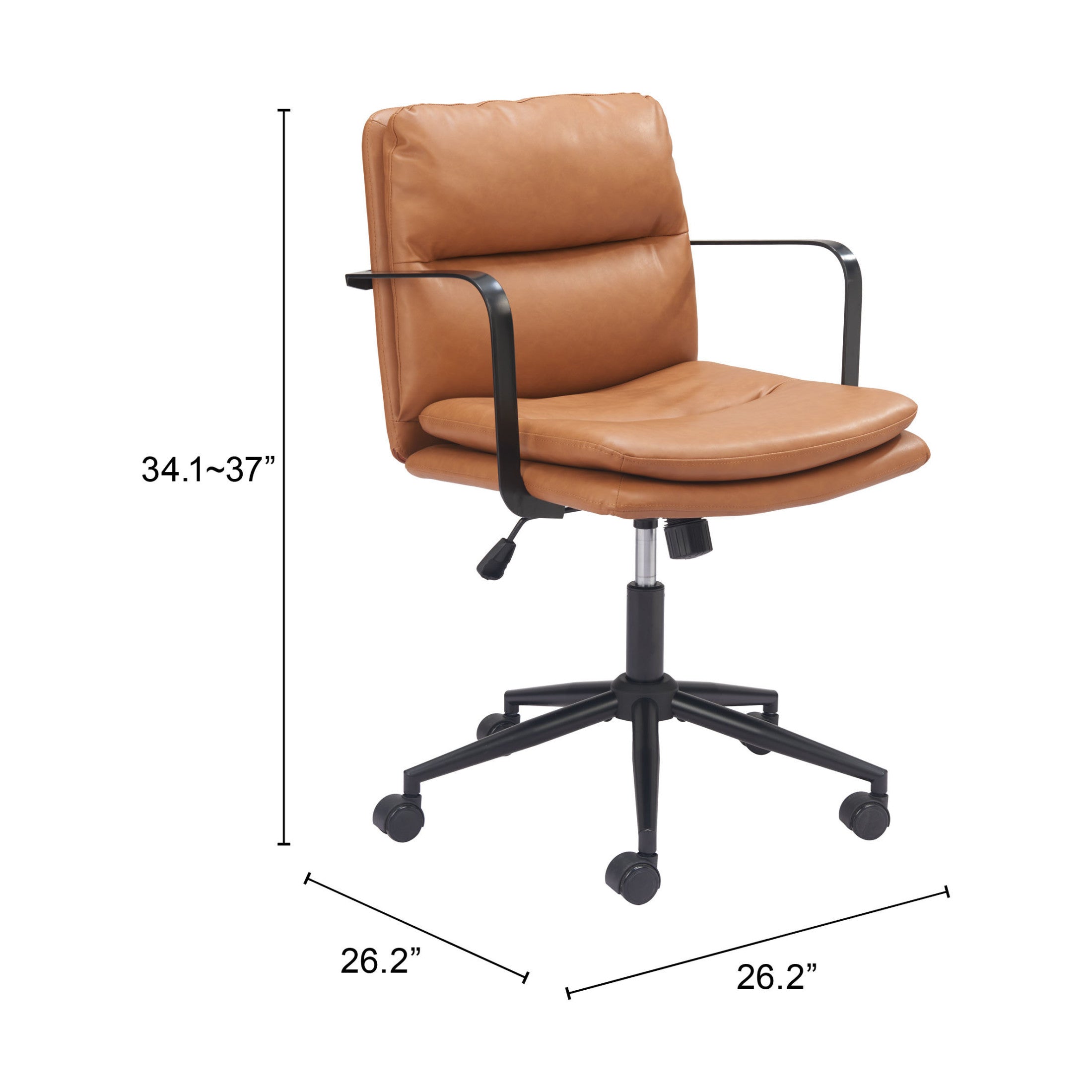 Birao Office Chair Brown