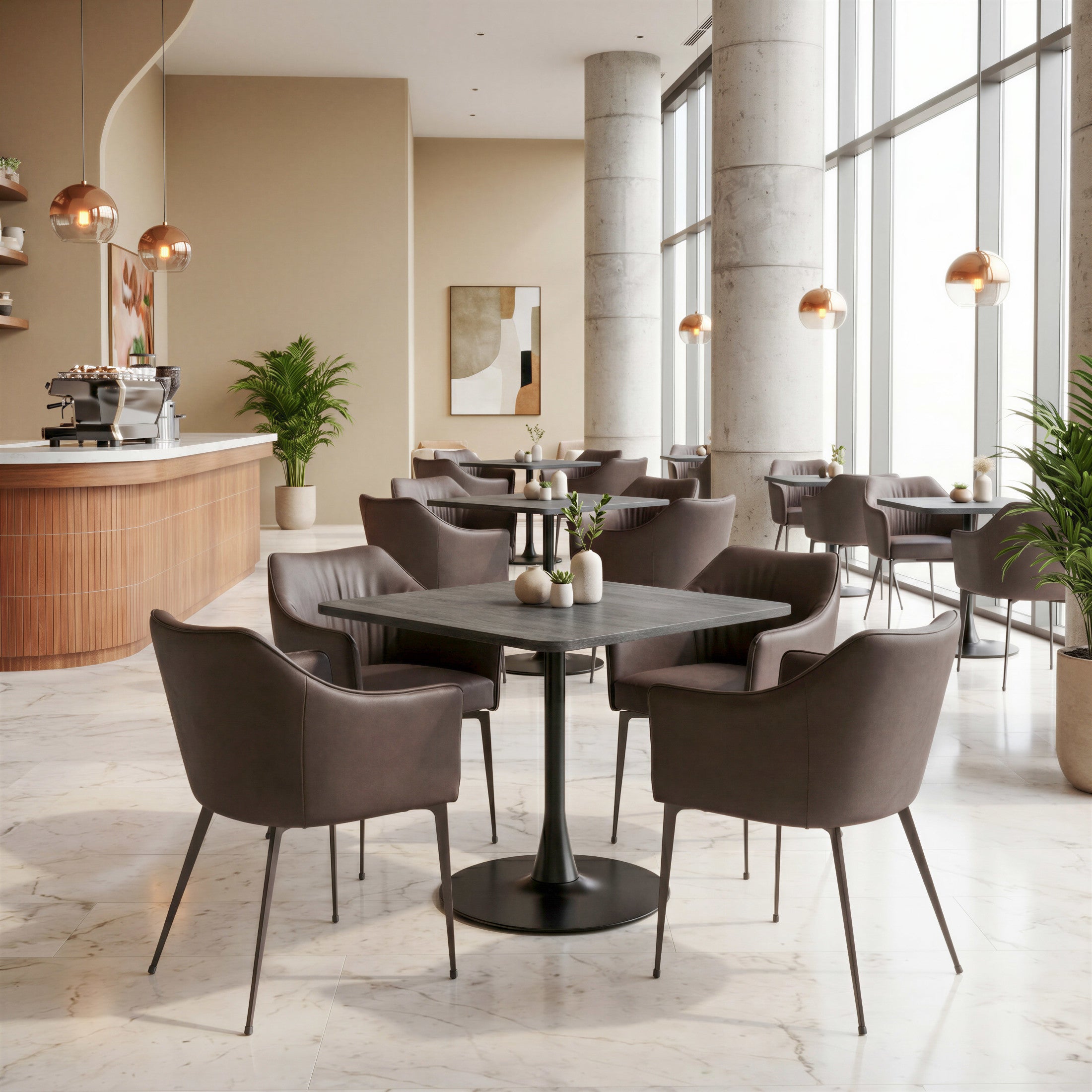 Belmont Dining Chair Brown