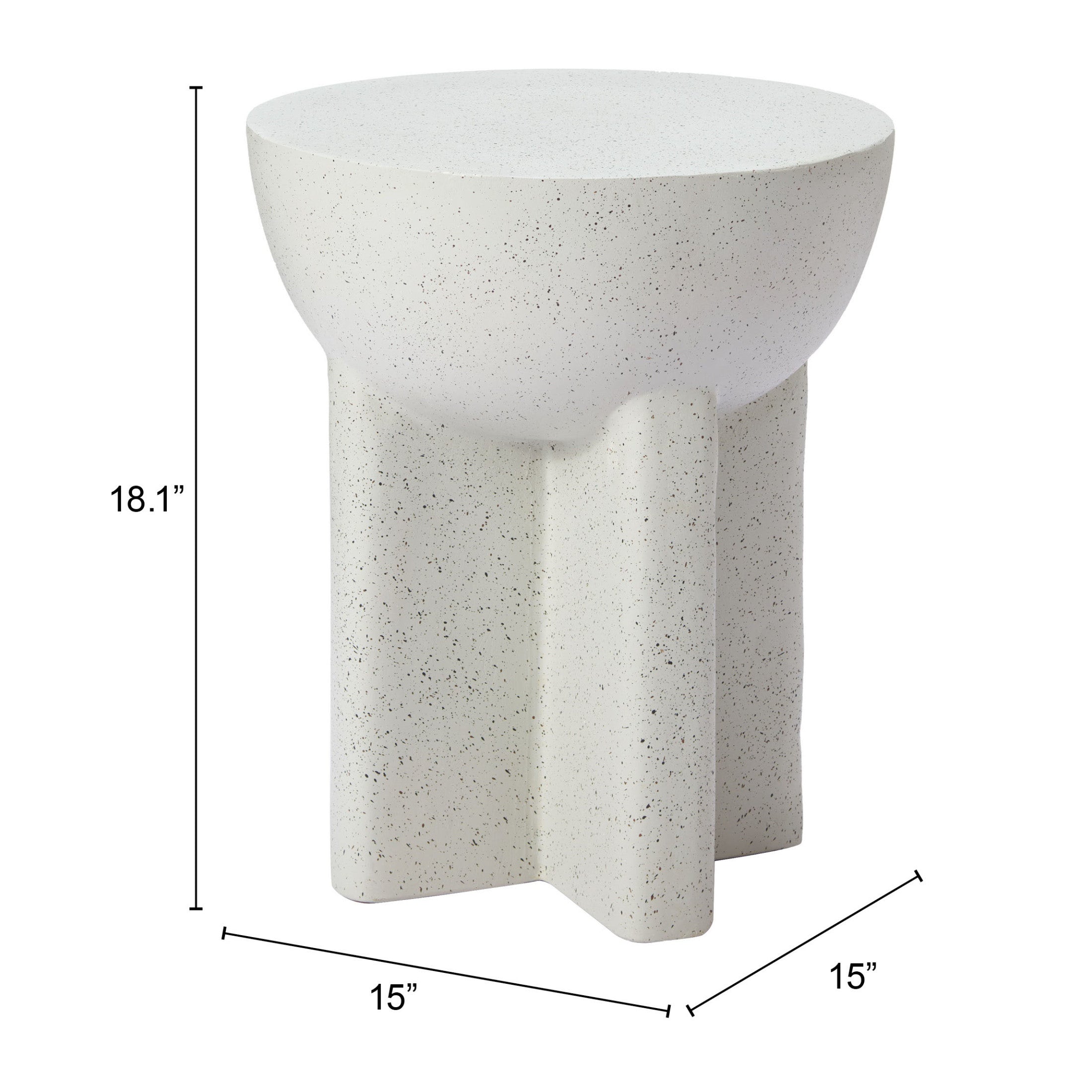 Molli Side Table White