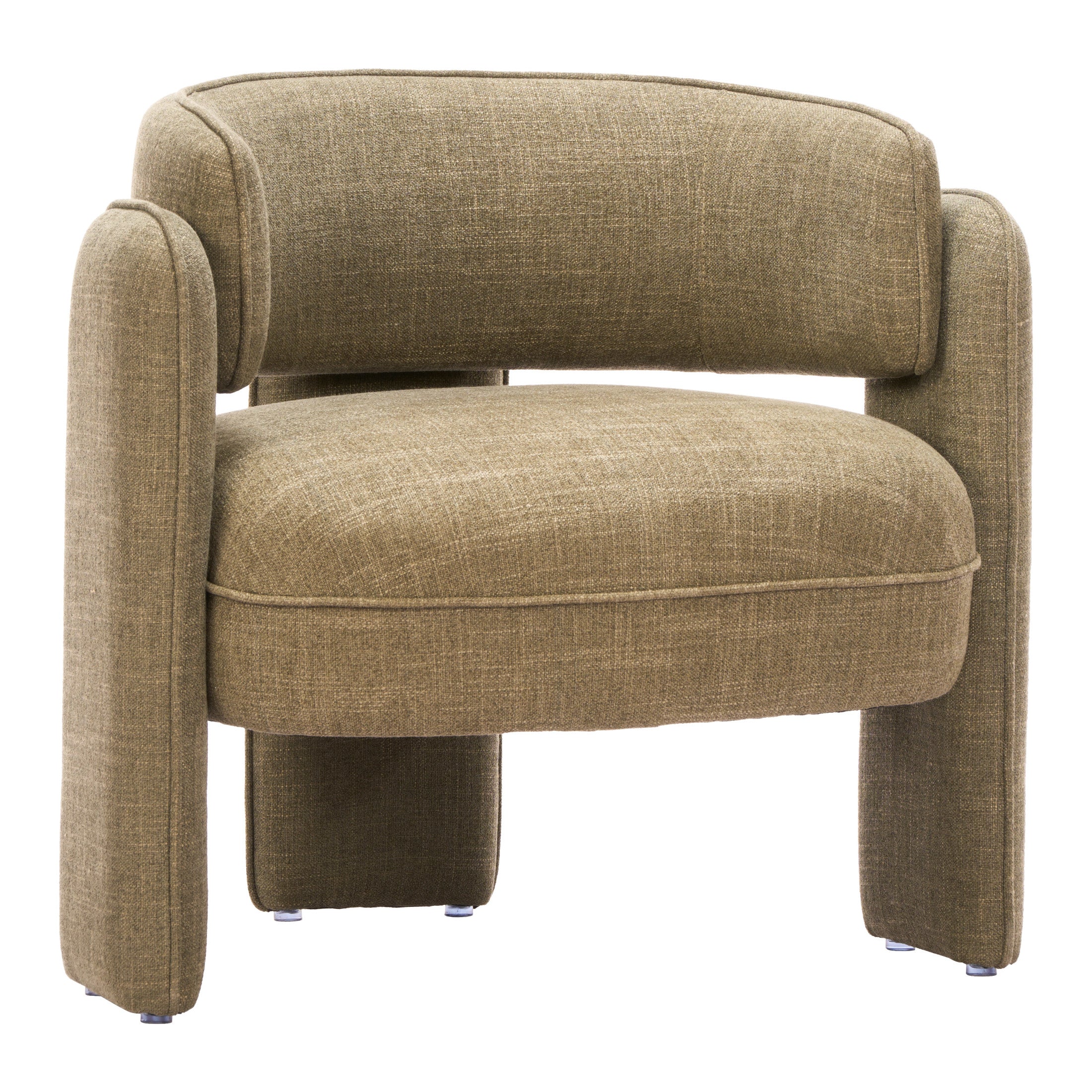 Naan Accent Chair Artichoke Green