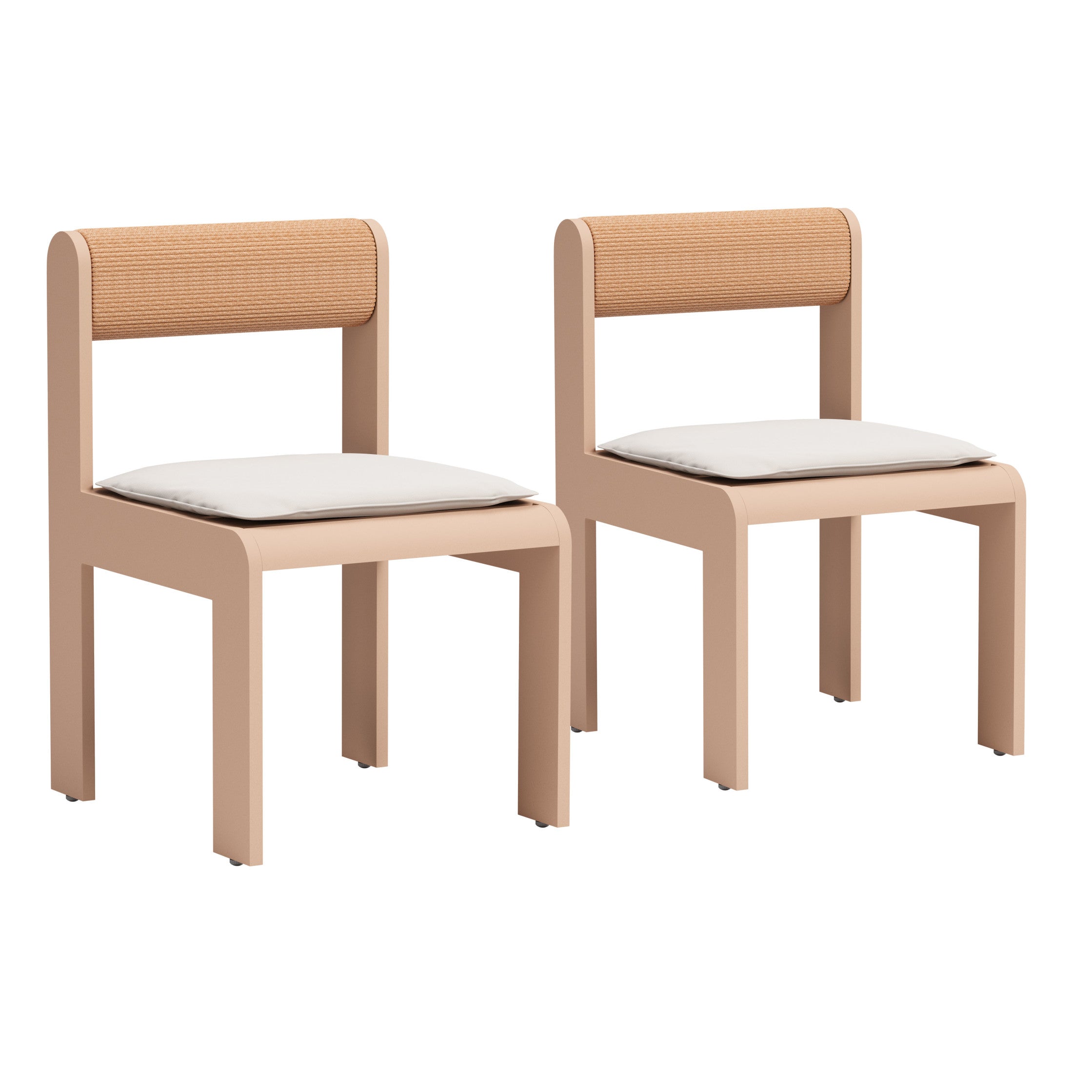 Island Dining Chair (Set of 2) White