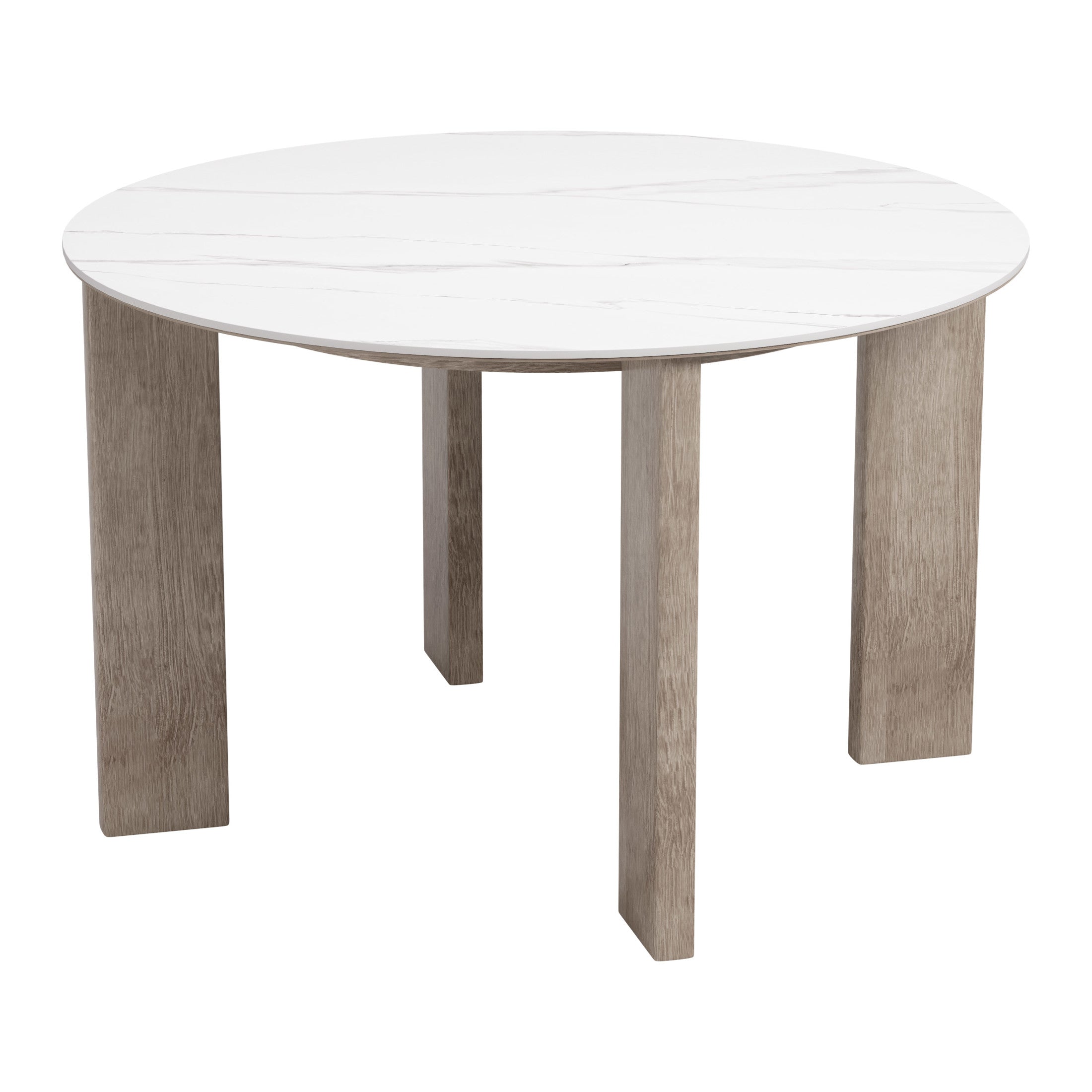 Oceanveil Round Dining Table White