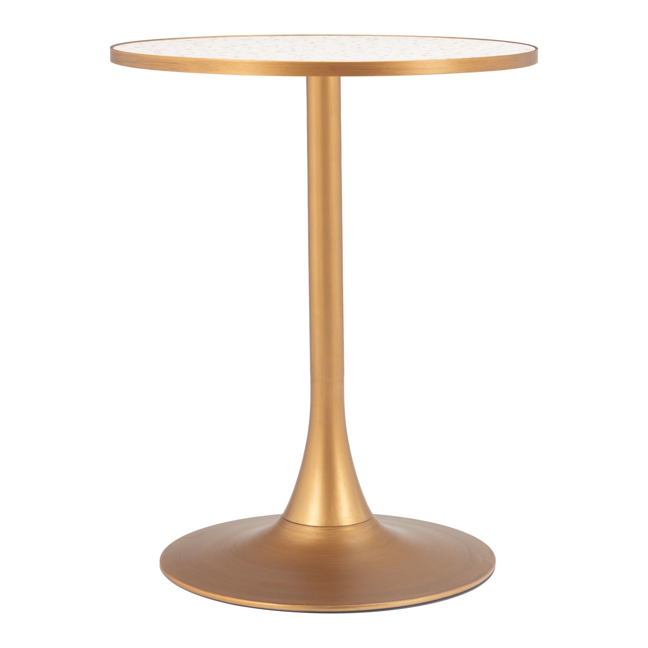 Bite Bistro Table Beige & Gold