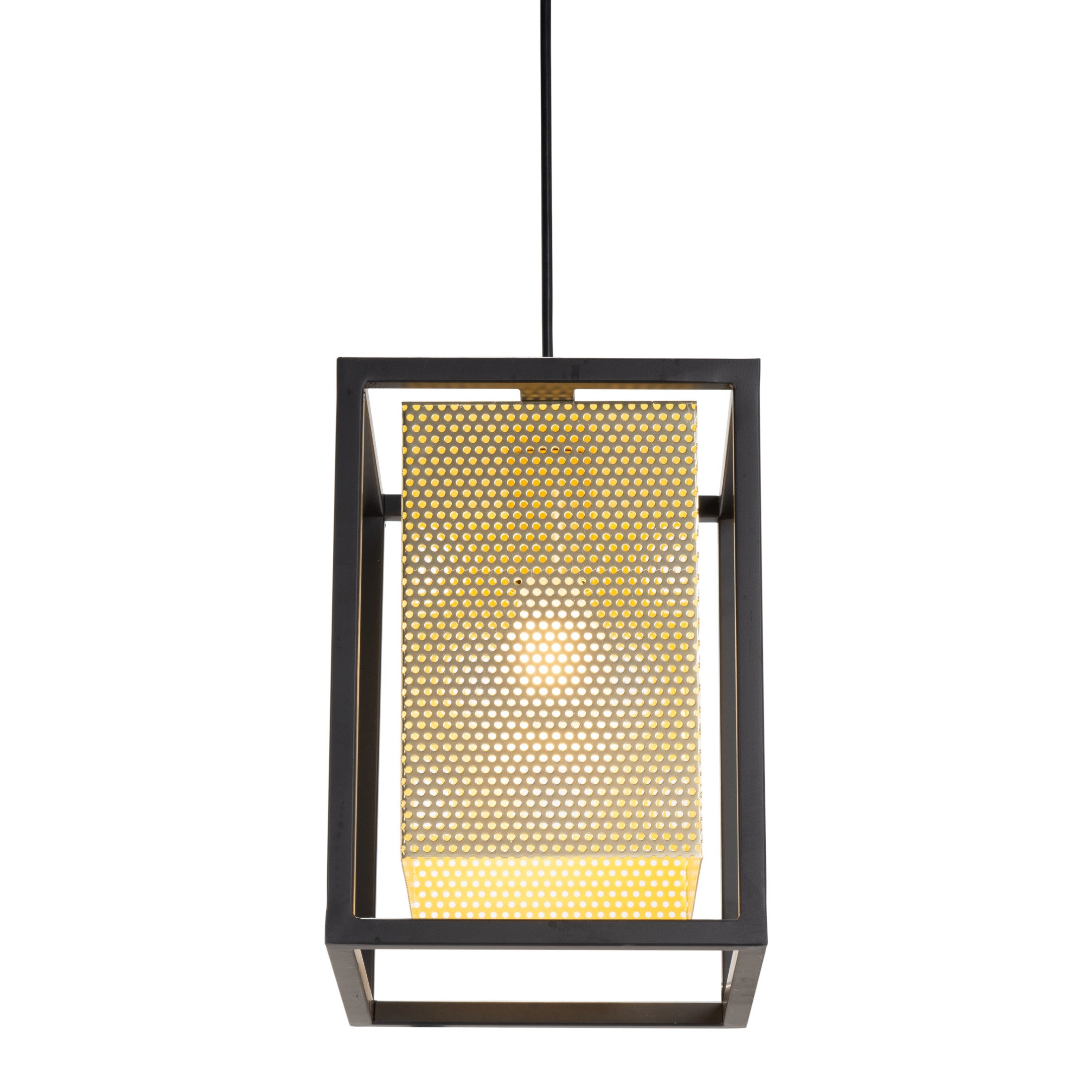 Yves Ceiling Lamp Gold & Black