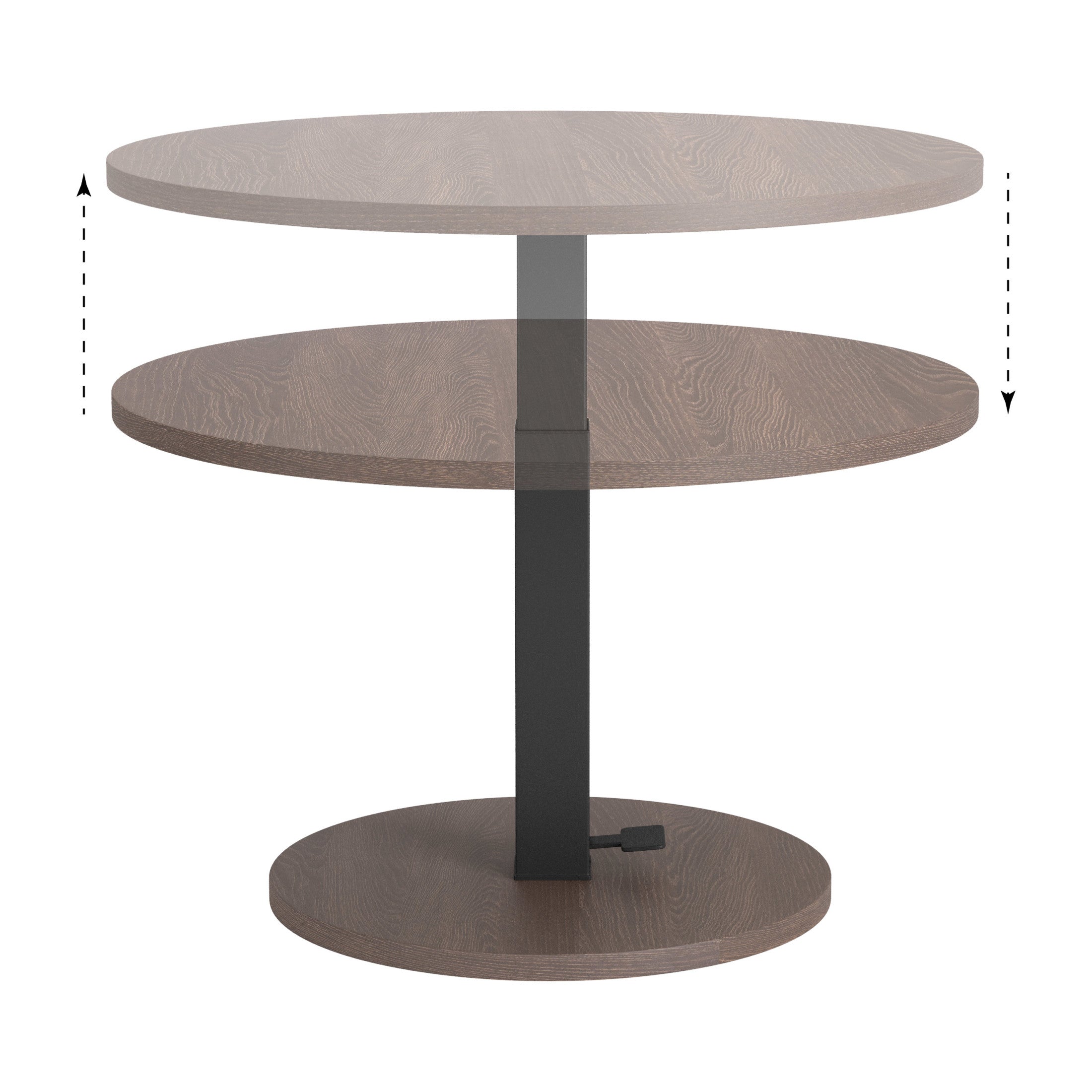 Hawley Adjustable Dining Table Walnut